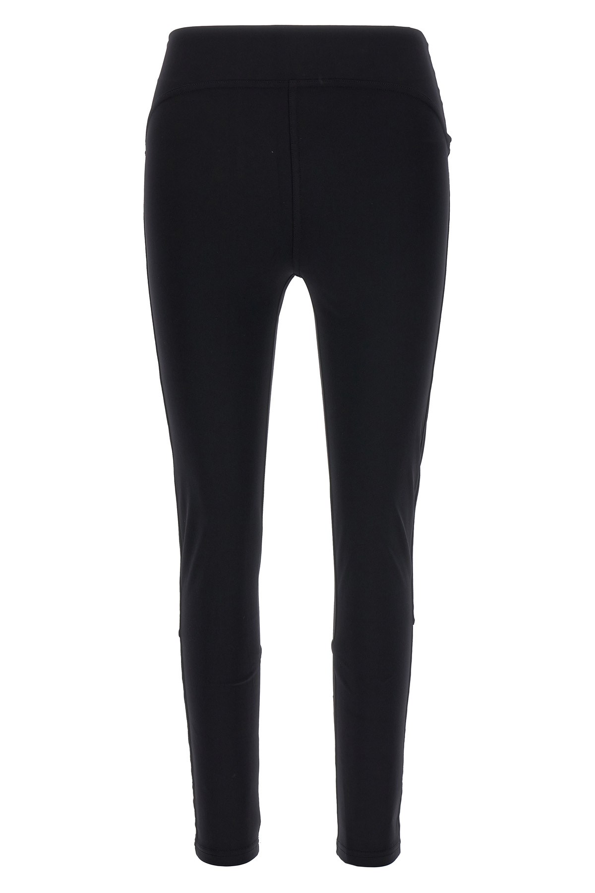 Not After Ten Tulle Insert Leggings In Black
