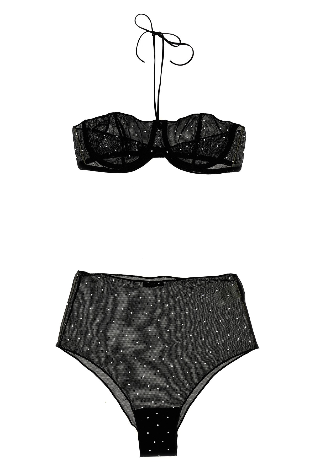 The attico Rhinestone bra available on julian-fashion.com