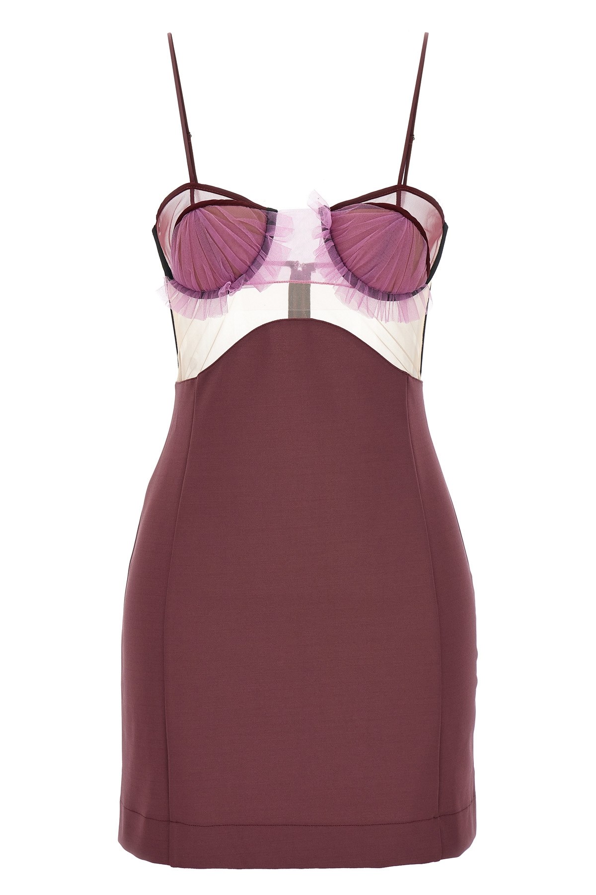 Nensi Dojaka 'explosive Flower Bra' Dress