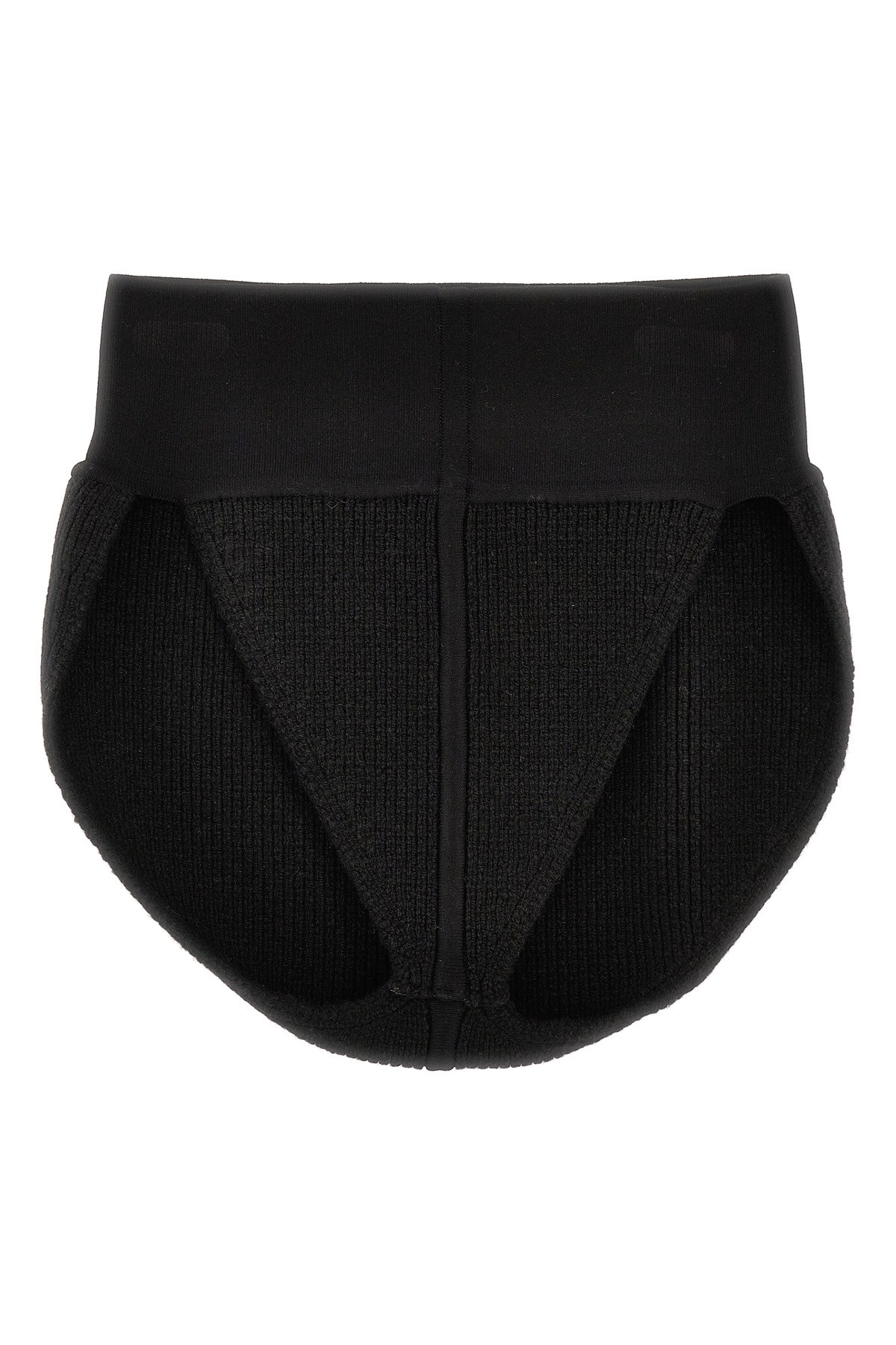 Shop Rick Owens Panties In Cachemire Blend