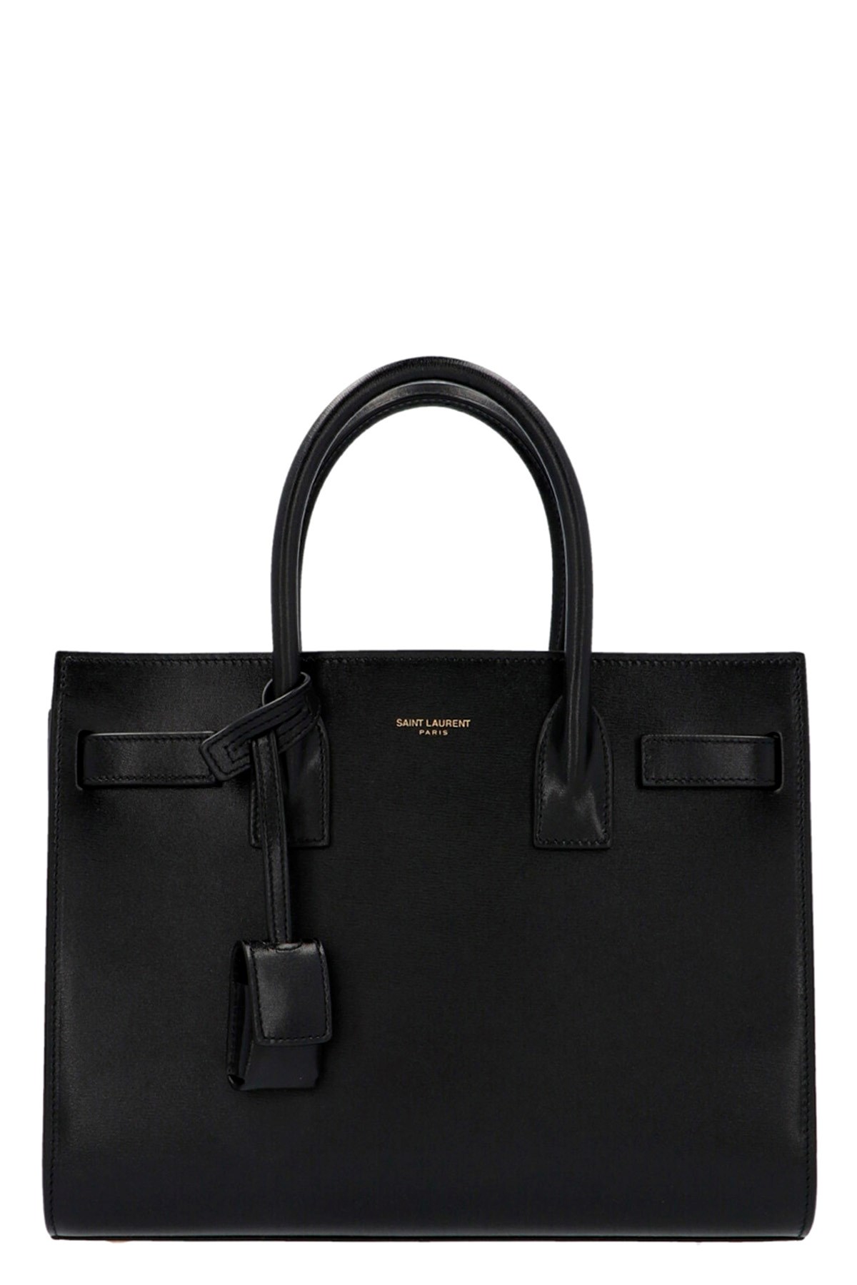 Saint Laurent 'sac De Jour' Baby Handbag In Black