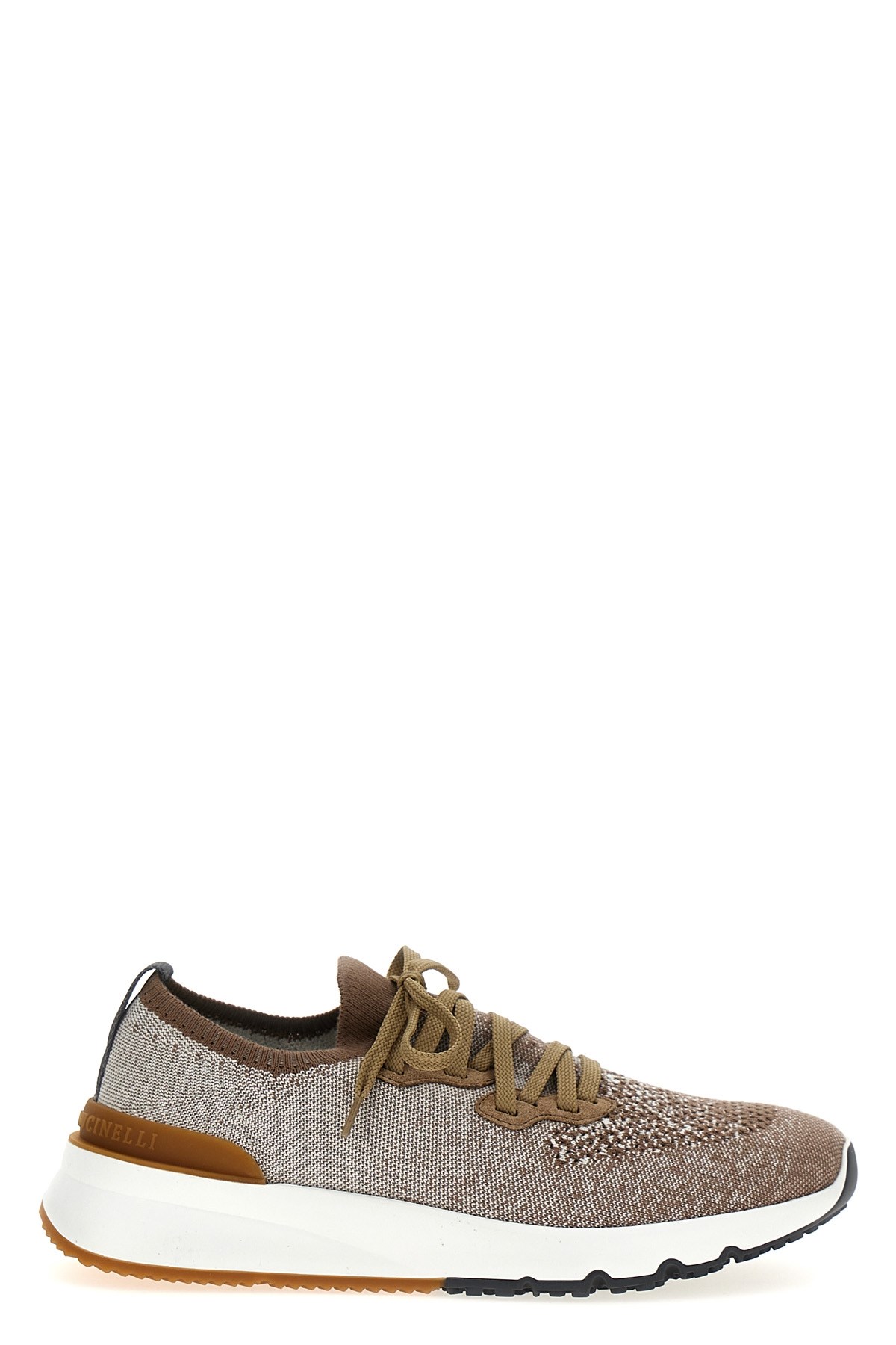 スニーカー BRUNELLO CUCINELLI DEER SNEAKERS Deerskin sneakers for Man in Butter | Brunello Cucinelli