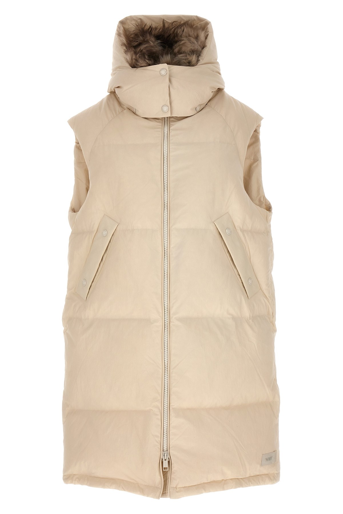Shop Yves Salomon Army Long Pile Insert Vest