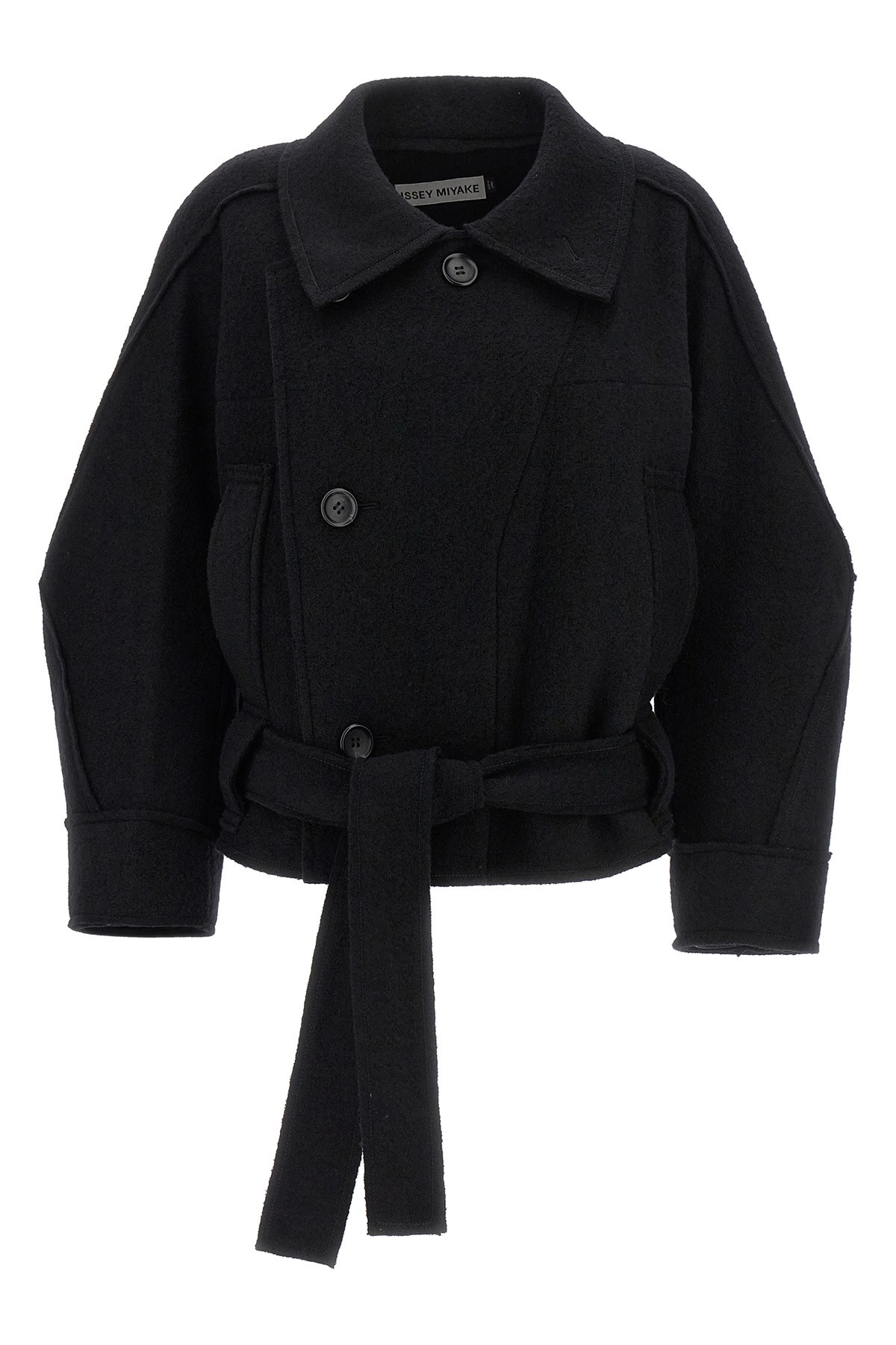 Shop Issey Miyake 'out Of A Cube' Short Coat