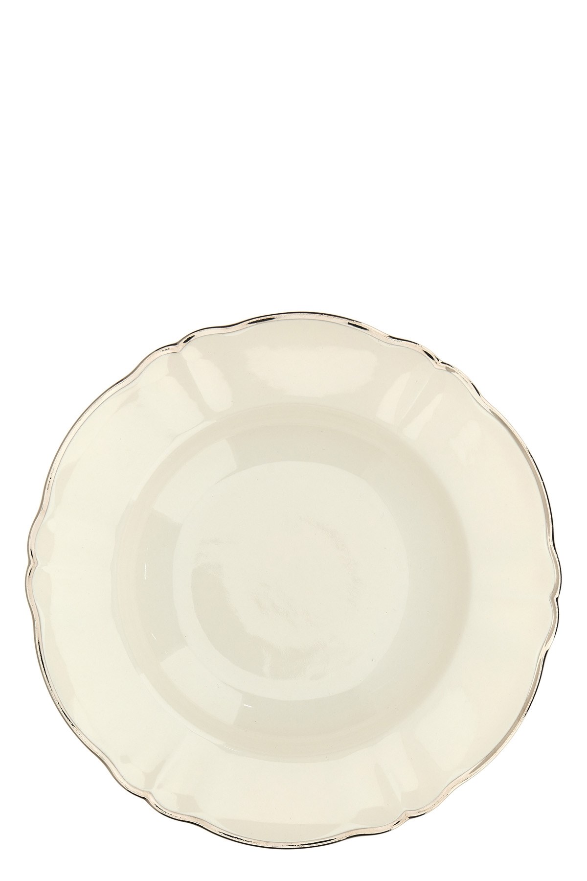 Bitossi 'parisienne' Soup Plate ⌀ 23 Cm In White