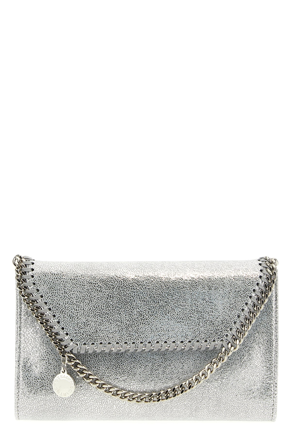 Stella Mccartney 'falabella' Crossbody Bag In Silver