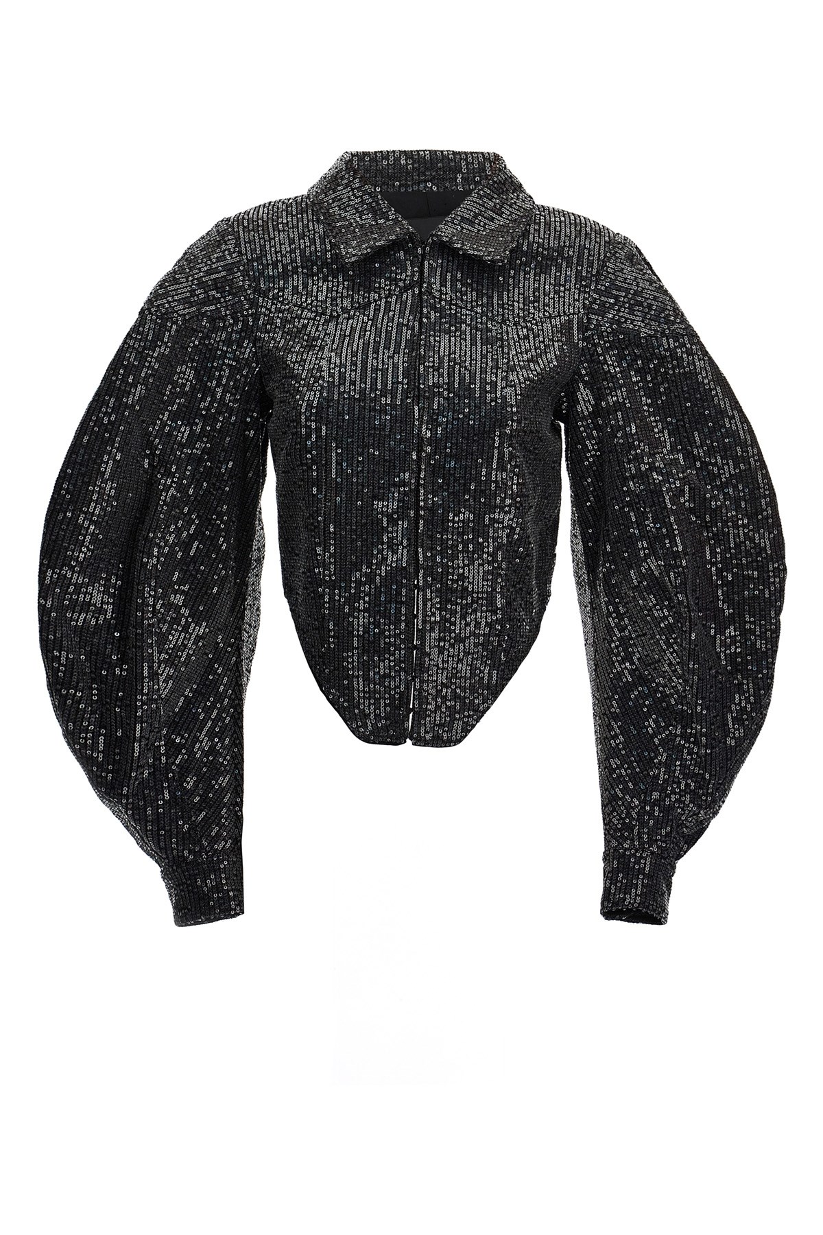 Rotate Birger Christensen Sequin Cropped Jacket