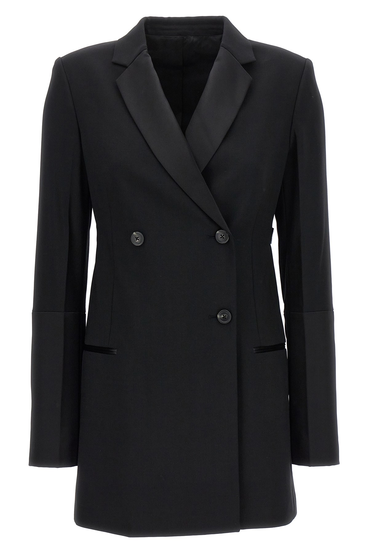 Helmut Lang Double-breasted Tuxedo Blazer