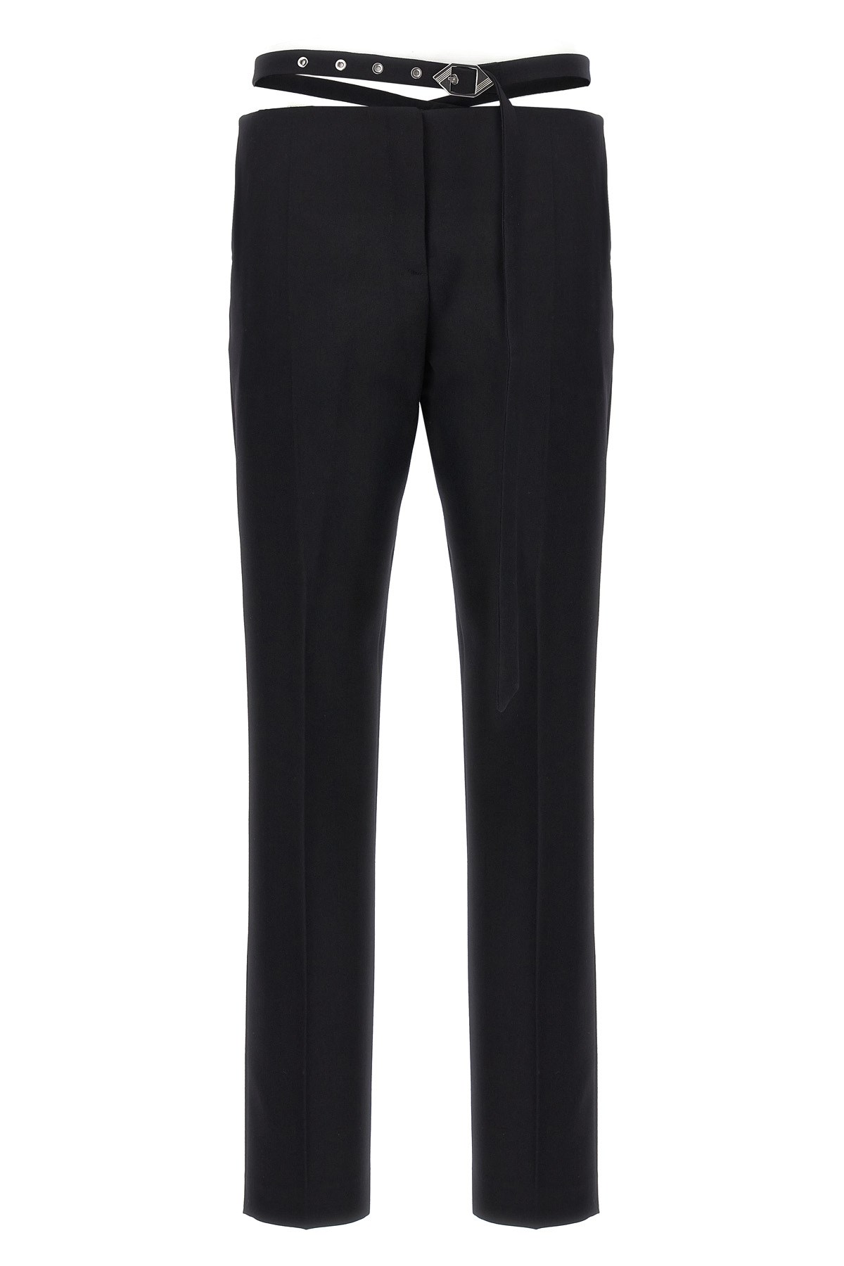 Belt Detail Trousers - Size 38 IT