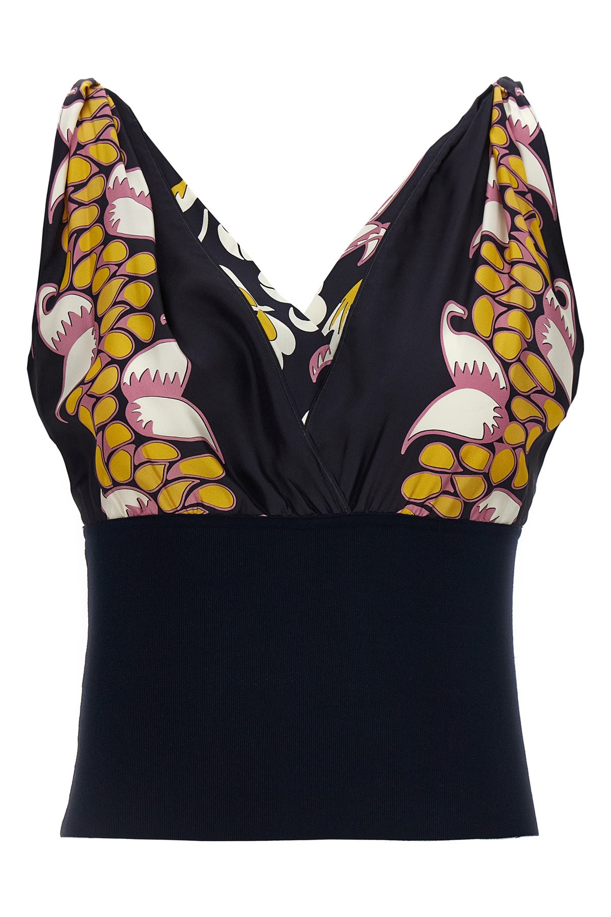 Printed Silk Top - Size 6