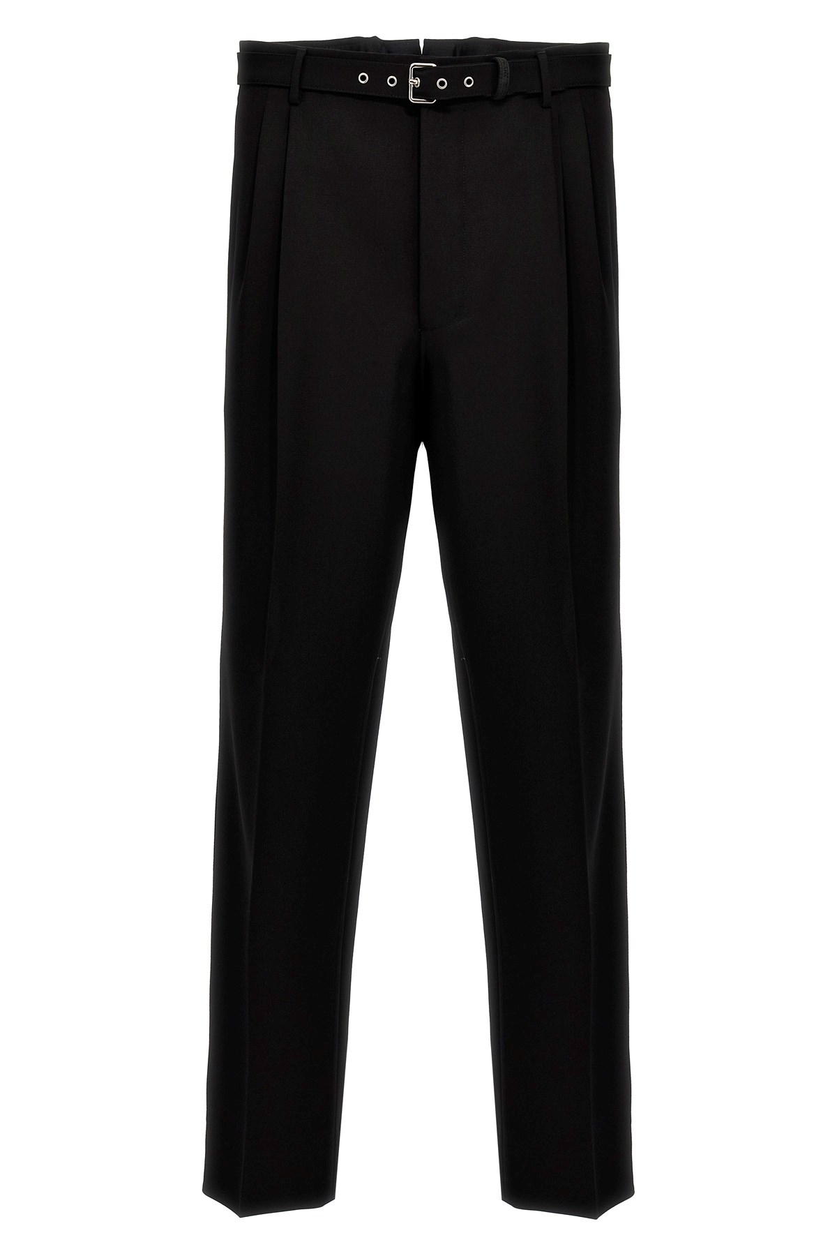 Wool Tailored Trousers - Size 46 IT