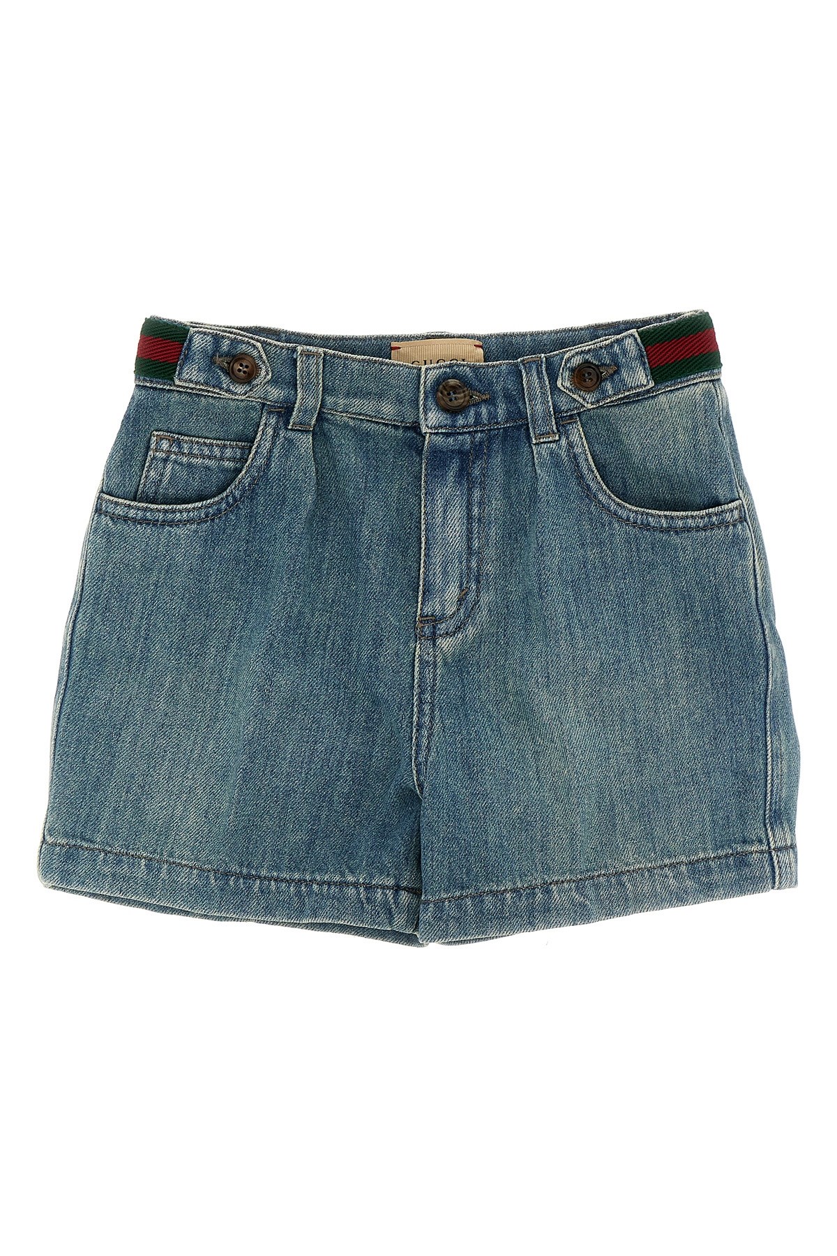 Gucci Web Bermuda Shorts