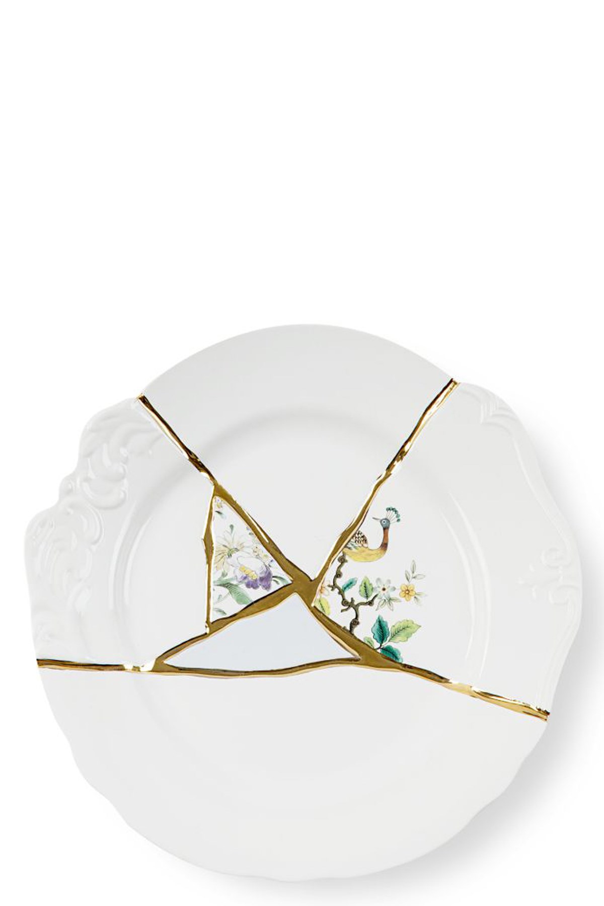Seletti 'kintsugi' Dinner Plate ⌀ 27,5 Cm In Multi