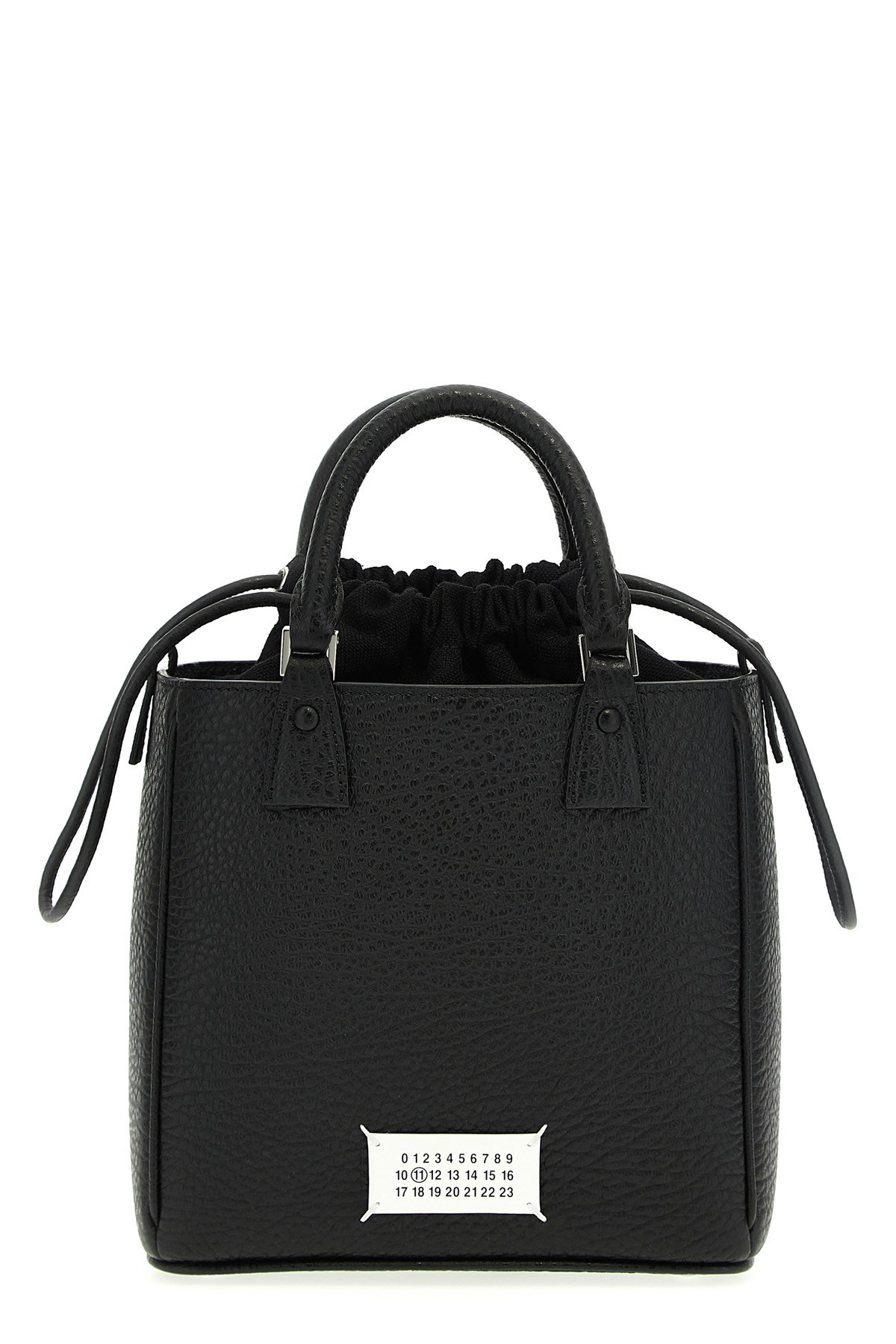 Maison Margiela Borsa Tote 5ac Vertical Unisex In Black