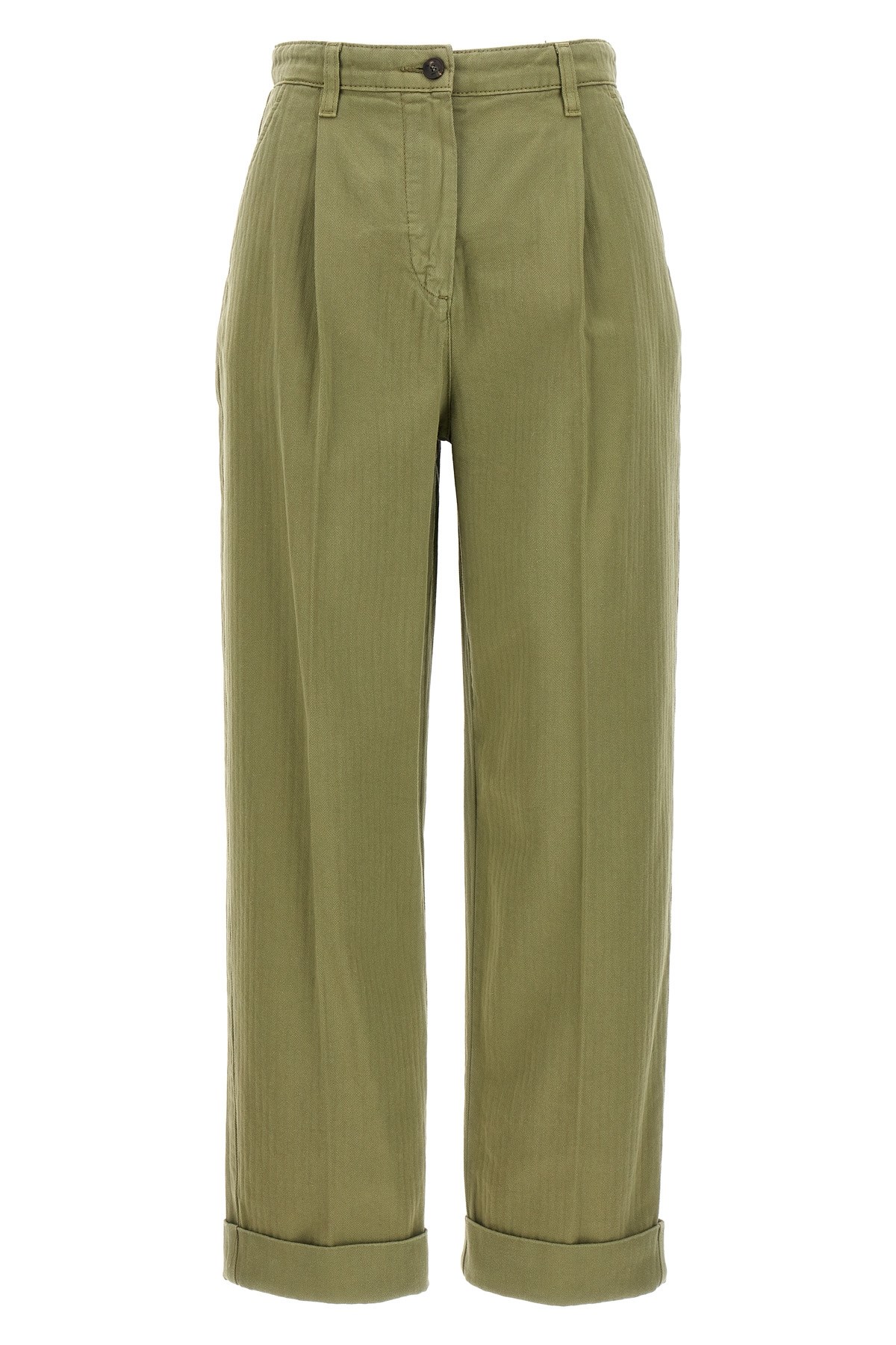 Shop Etro Cropped Chino Pants