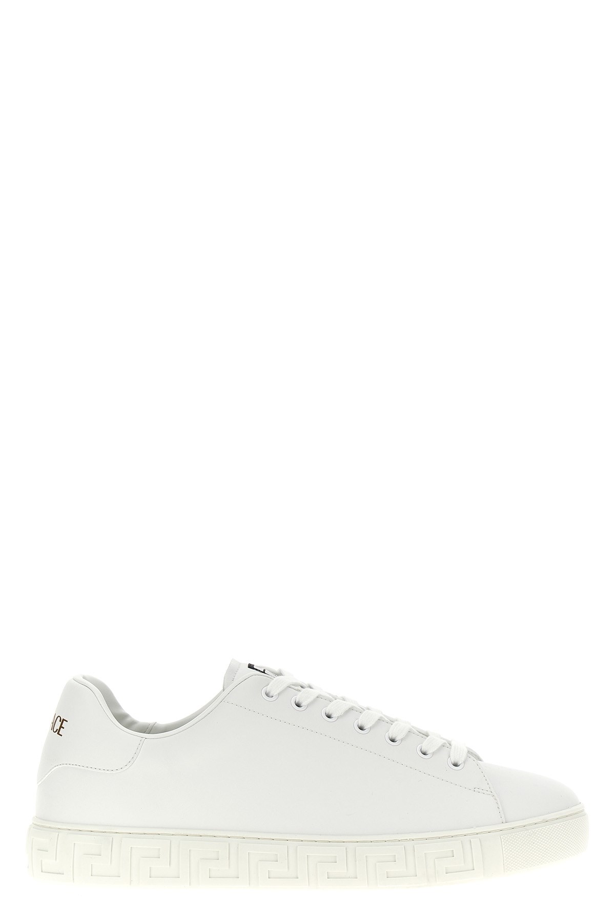 Versace Greca Responsible Faux Leather Sneakers