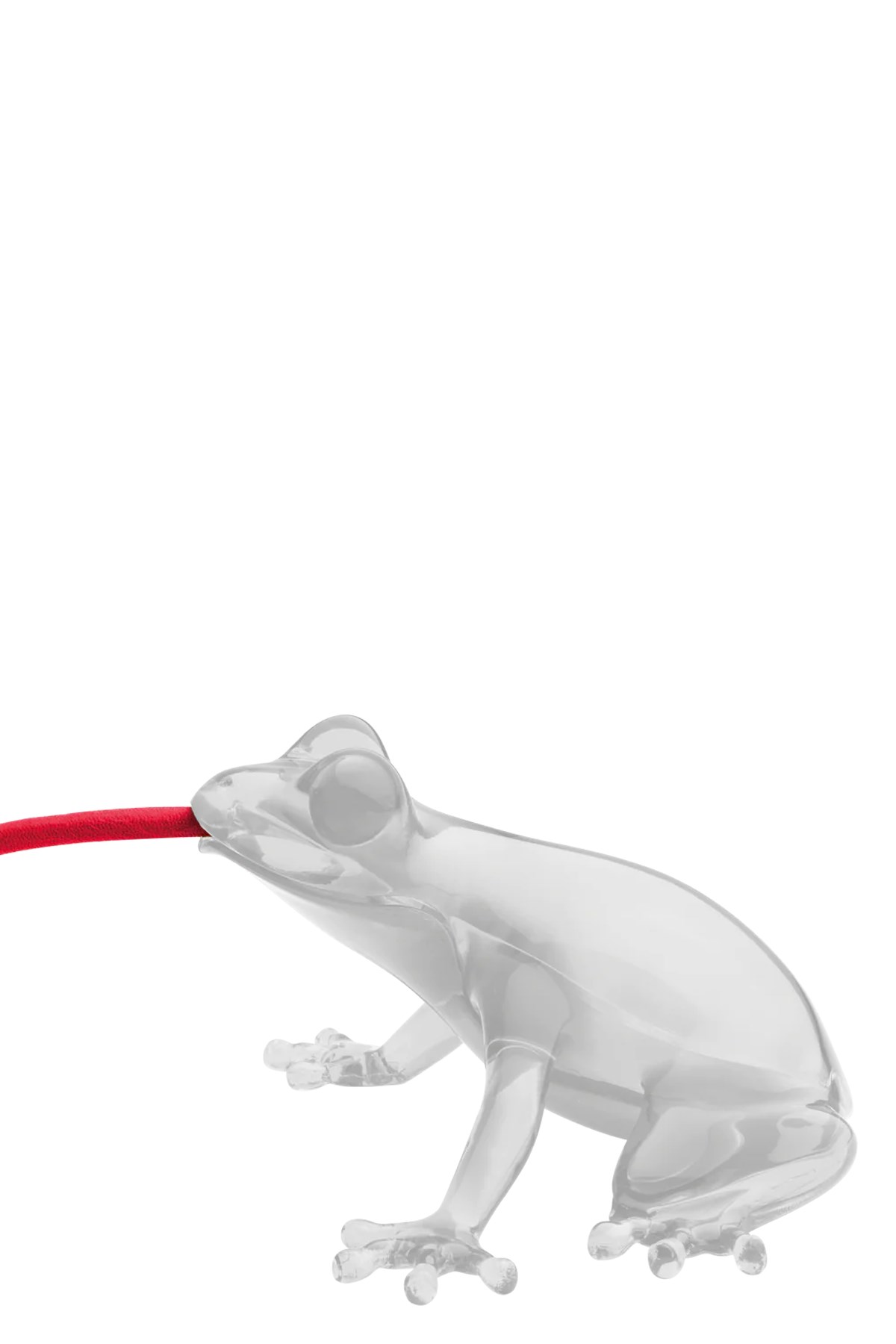 Qeeboo 'hungry Frog' Lamp In Transparent