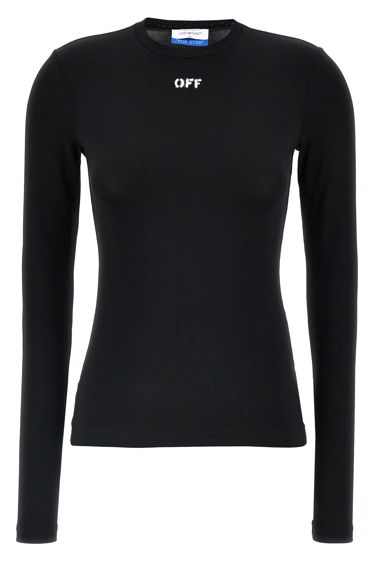 Off-white 'off Stamp' Top In Black