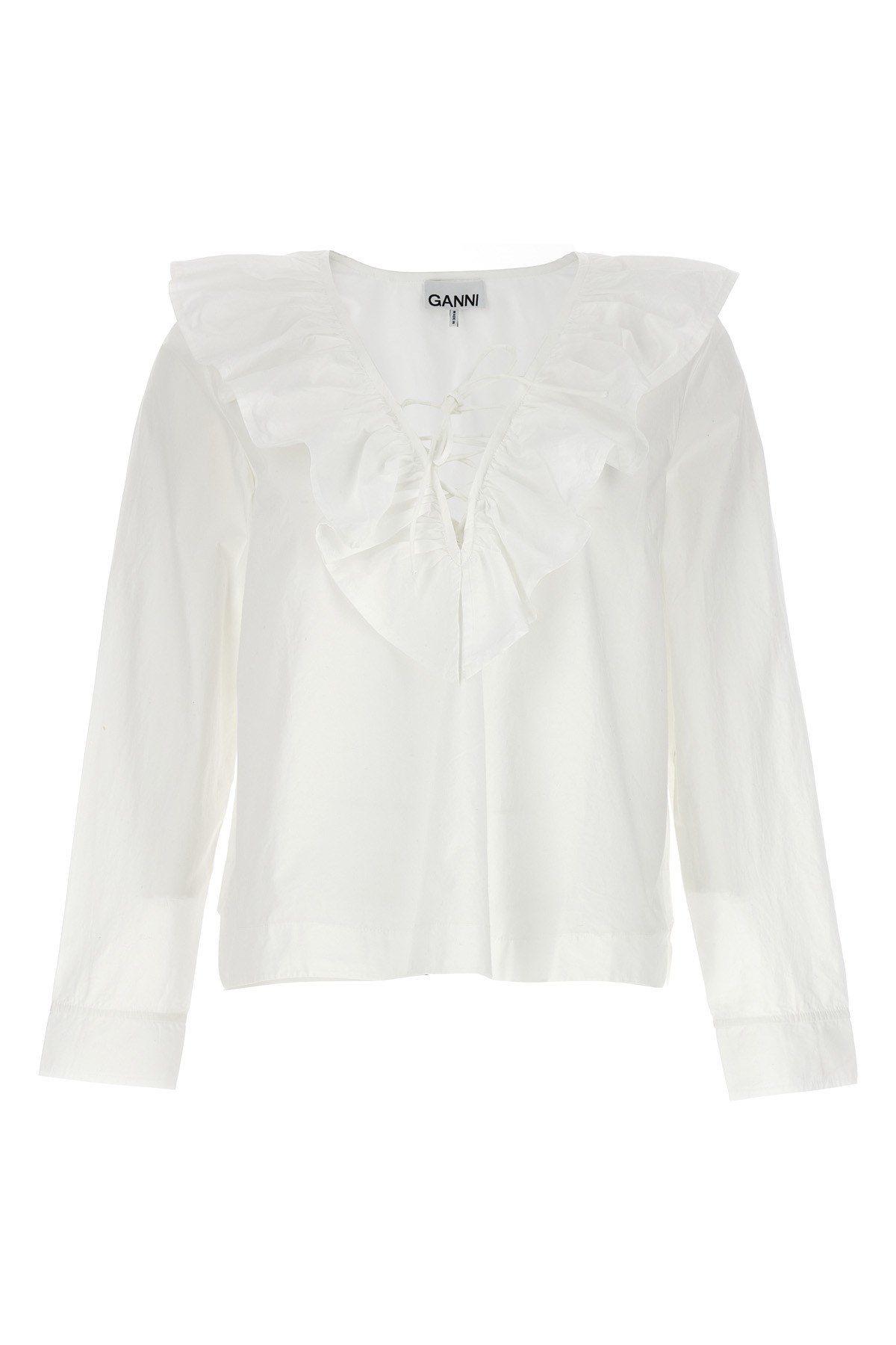 GANNI Ruffles Shirt