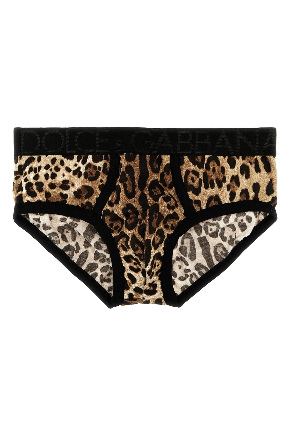 Dolce & Gabbana Animal Print Brief Underwear And Body