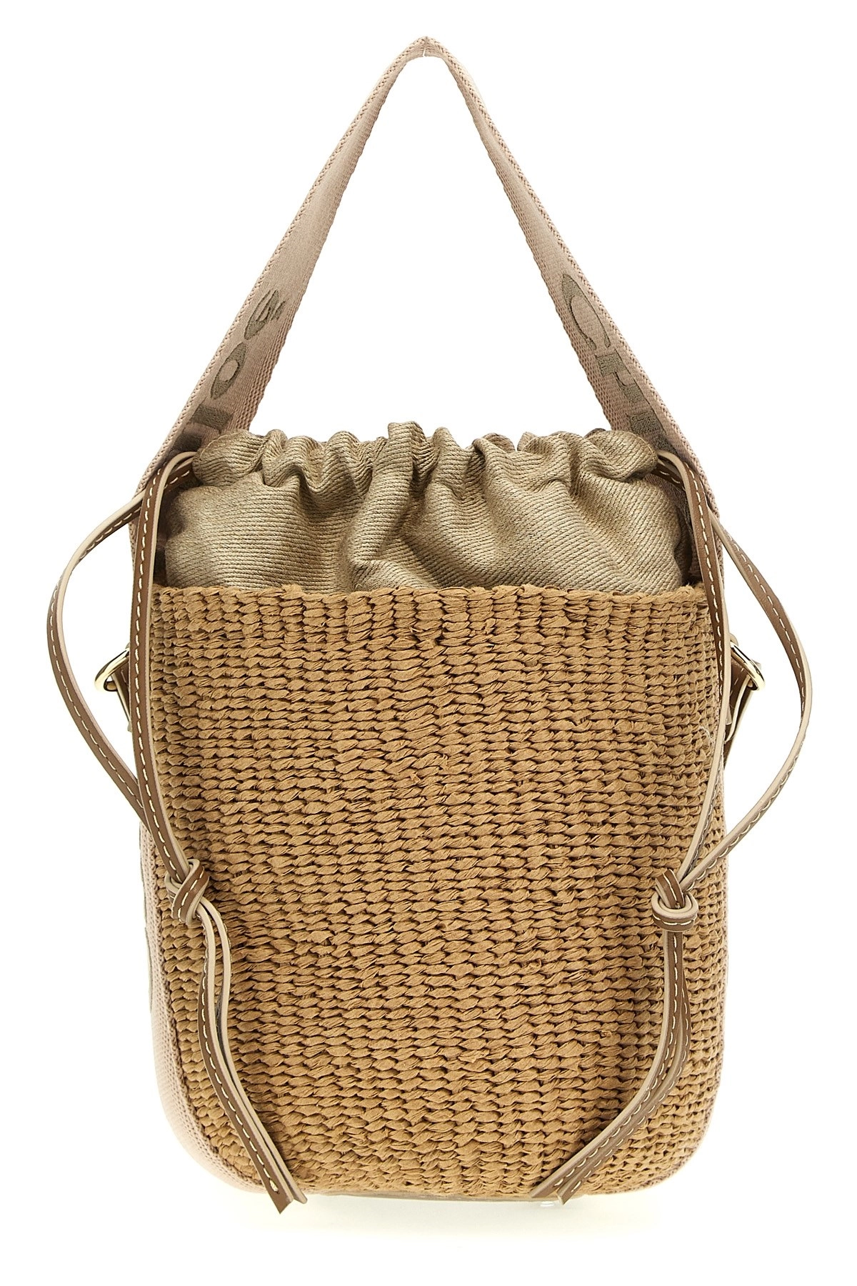 【送料&関税込】ChloAC Woody Small Bucket Bag Chloé Small Woody Bucket Bag | Neutrals | FARFETCH