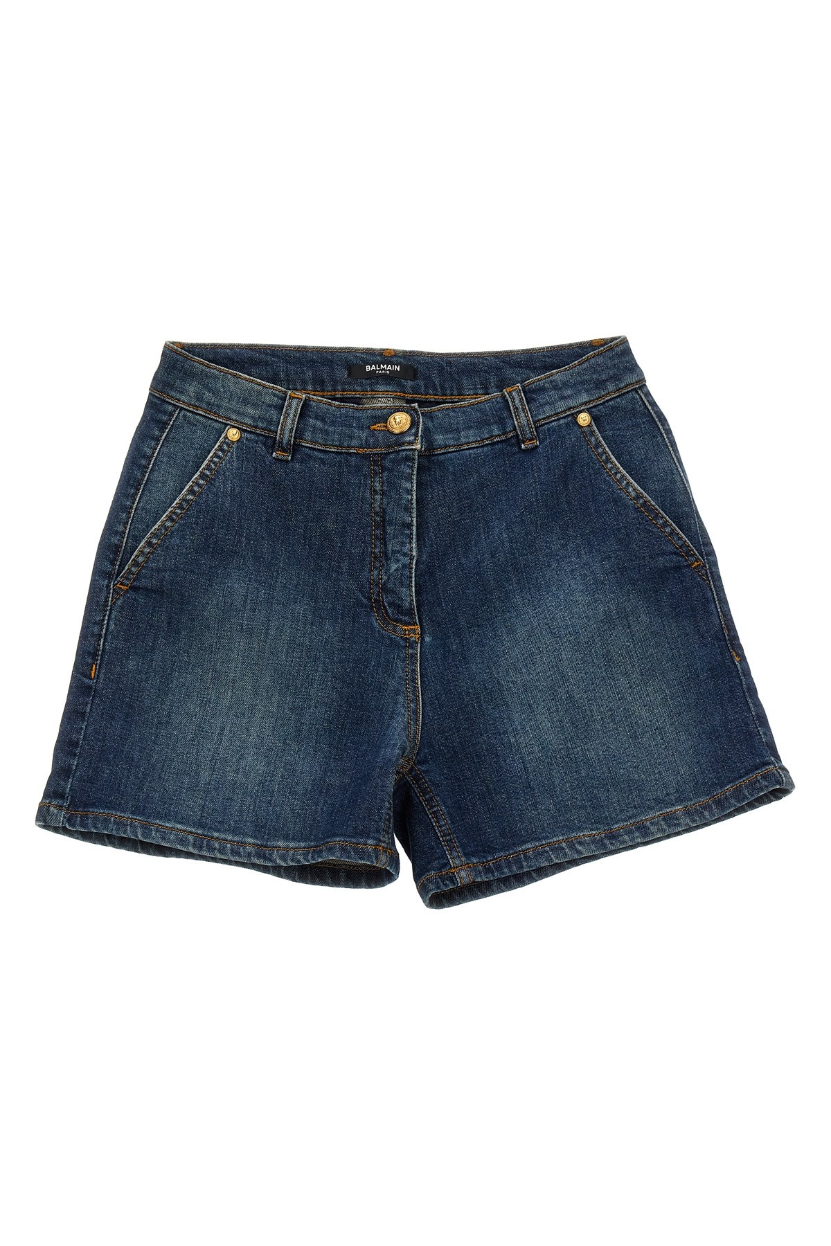 BALMAIN BALMAIN KIDS DENIM SHORTS