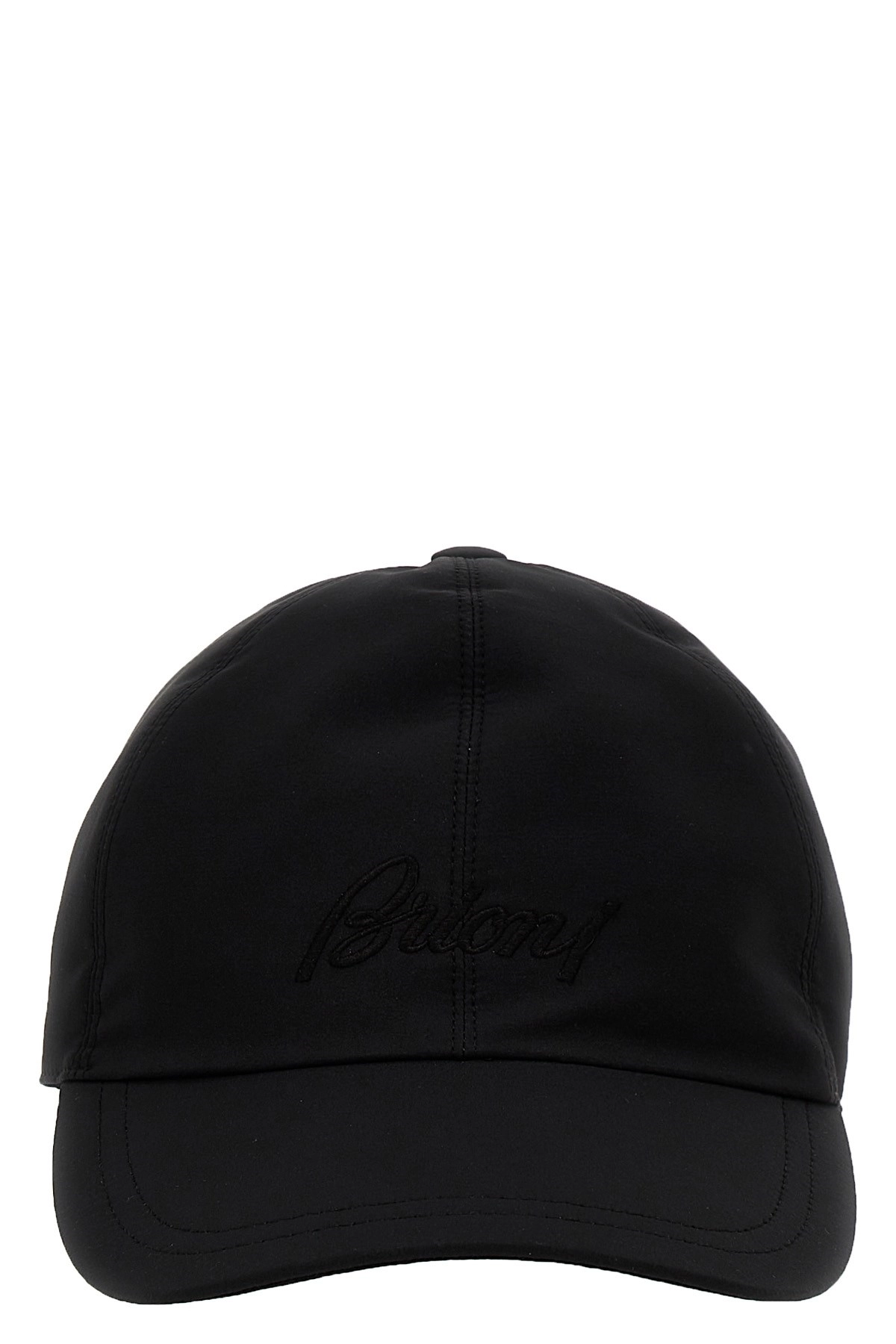 ハット Brioni Logo cap Brioni logo-embroidered Baseball Cap | Blue | FARFETCH JO