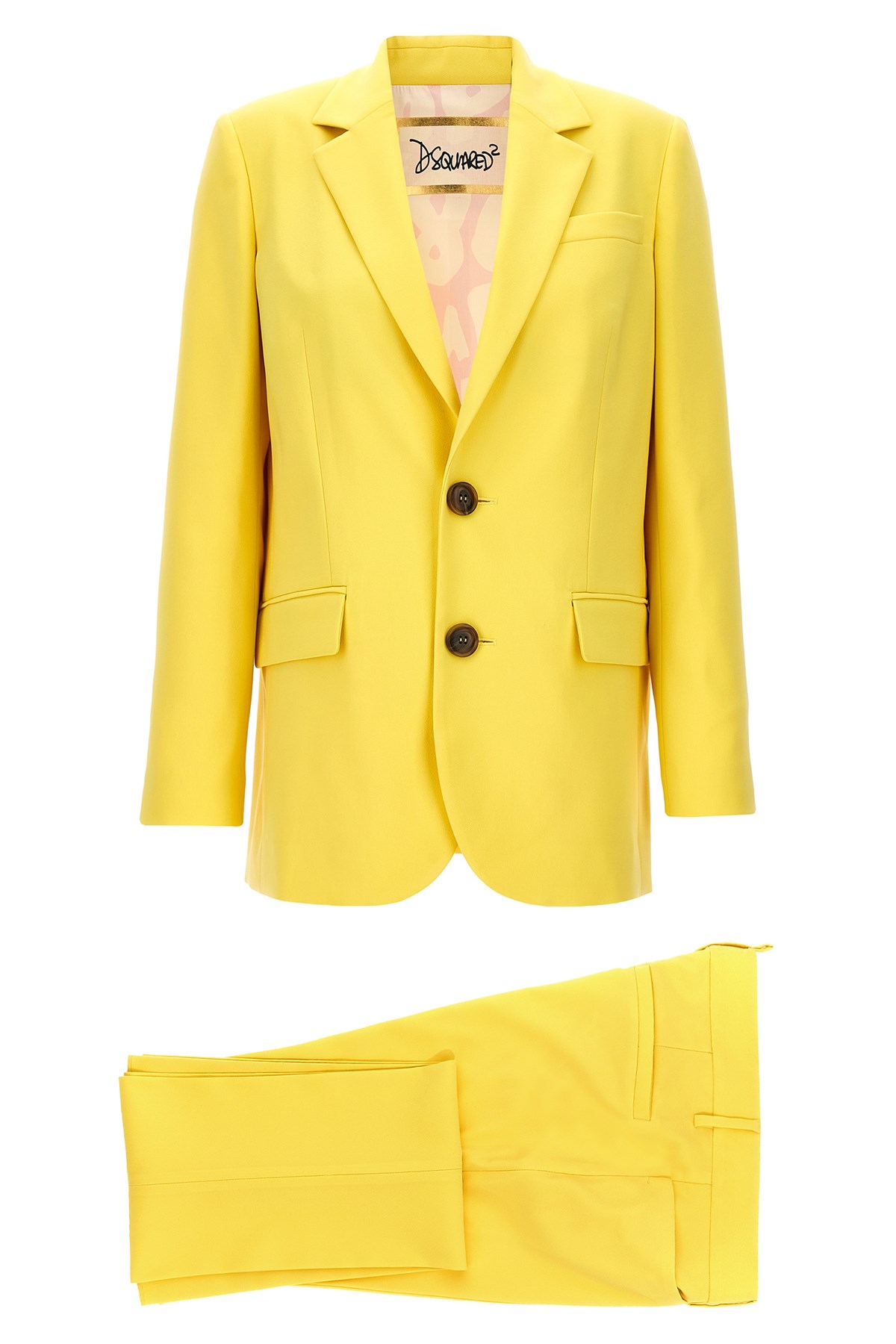 Dsquared2 Yellow Rod Suit Set