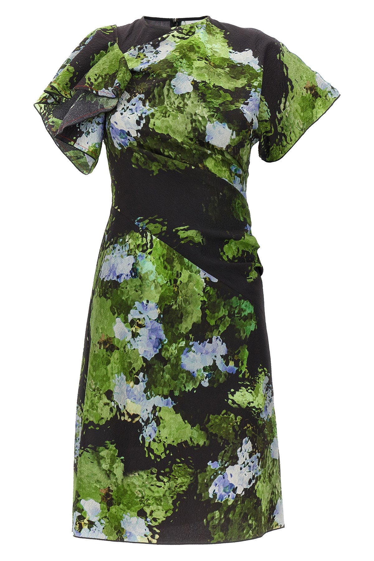 VICTORIA BECKHAM VICTORIA BECKHAM FLORAL PRINTED DRESS