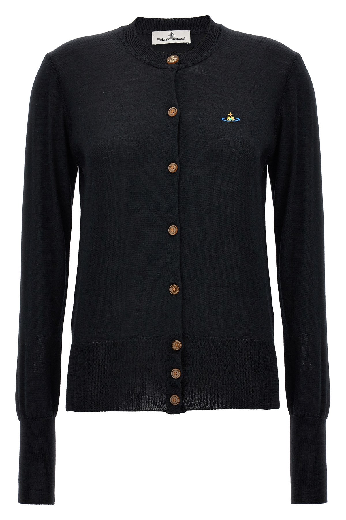 Tシャツ・カットソー Alexander Wang FW25 'catena' sweater (1KC3251062 001) alexander wang - LONG SLEEVE TEE WITH MULTICOLOR PUFF LOGO