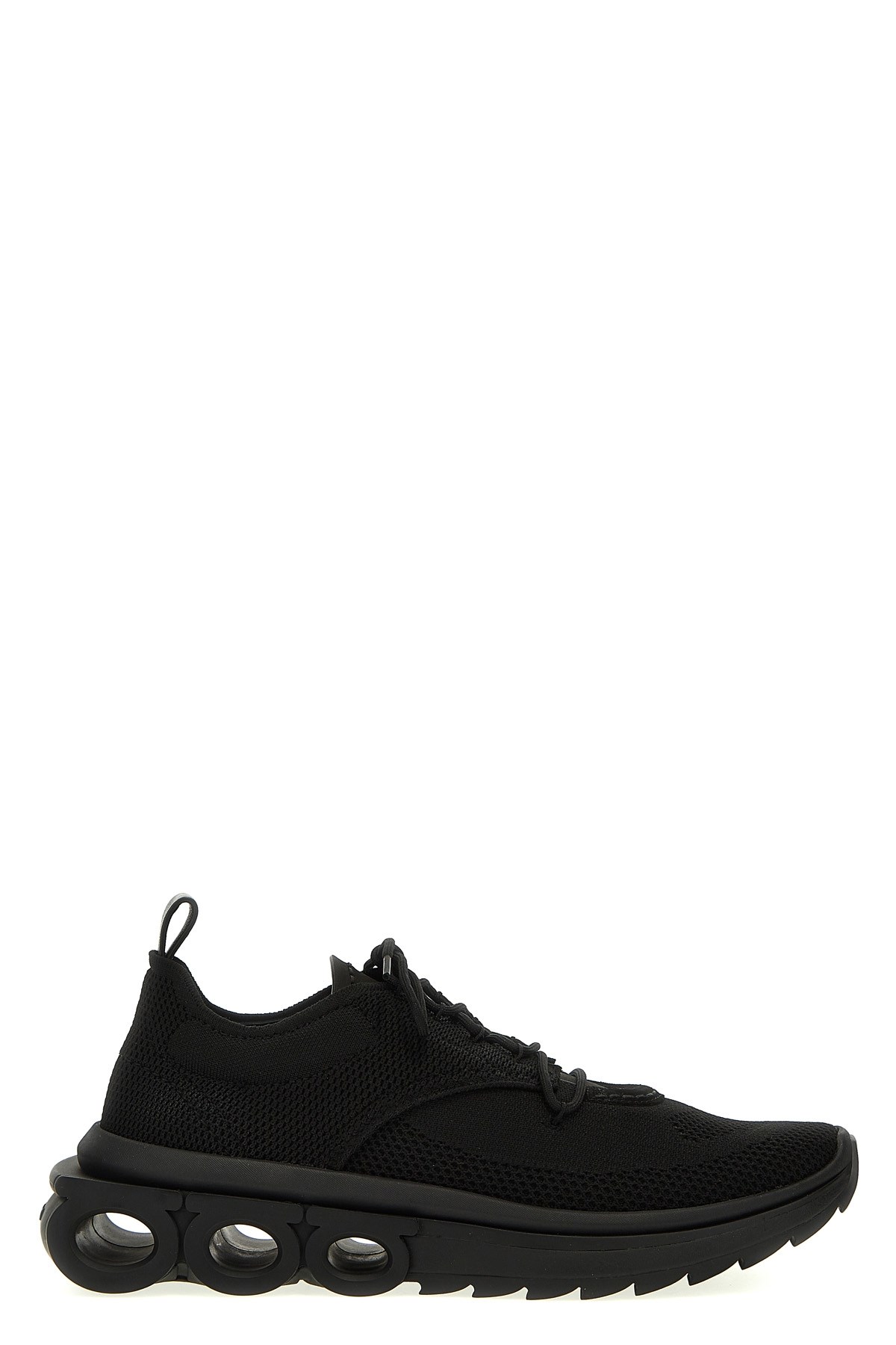 Ferragamo Sneakers Mit Gancini-schild