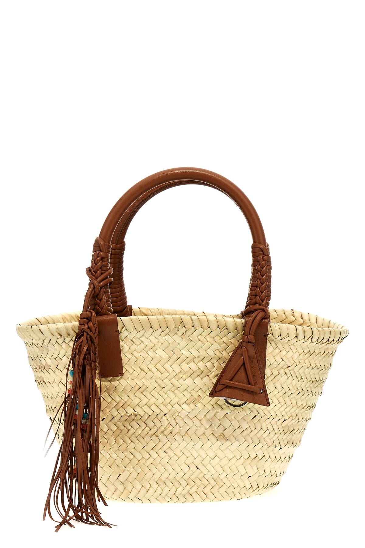 ALANUI Borsa A Mano 'Icon Palm Leaf Small'