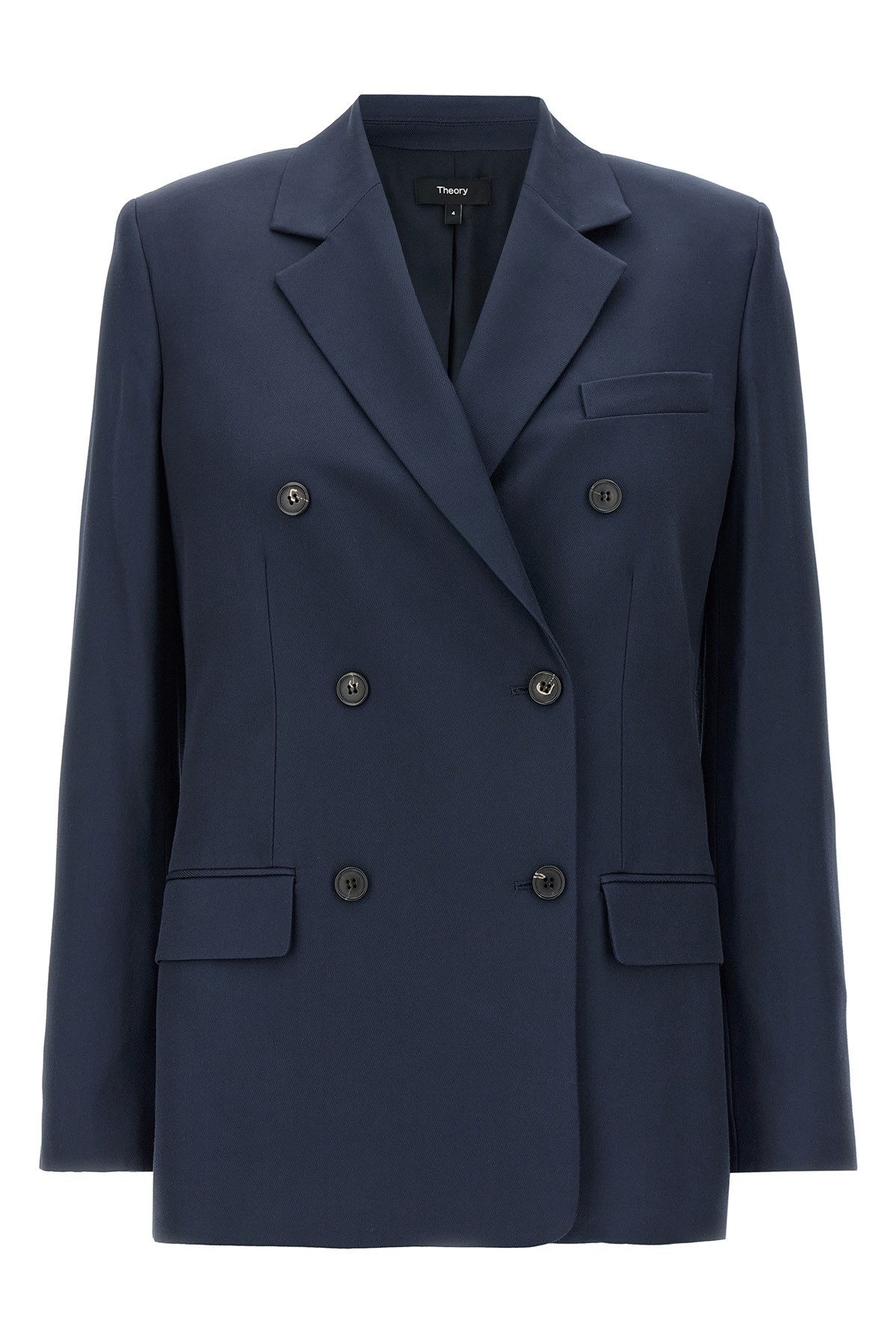 THEORY THEORY DOUBLE-BREASTED BLAZER 