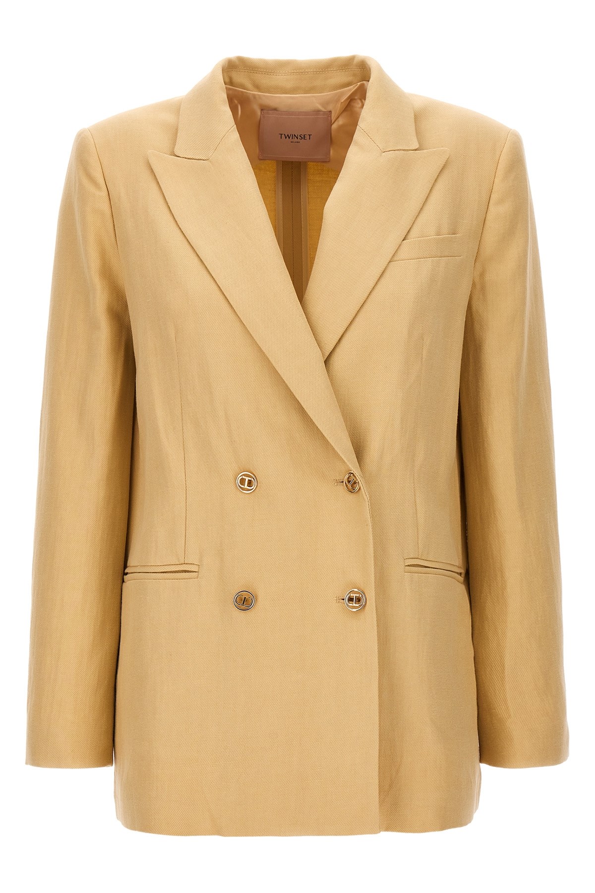 TWINSET TWIN SET DOUBLE-BREASTED BLAZER