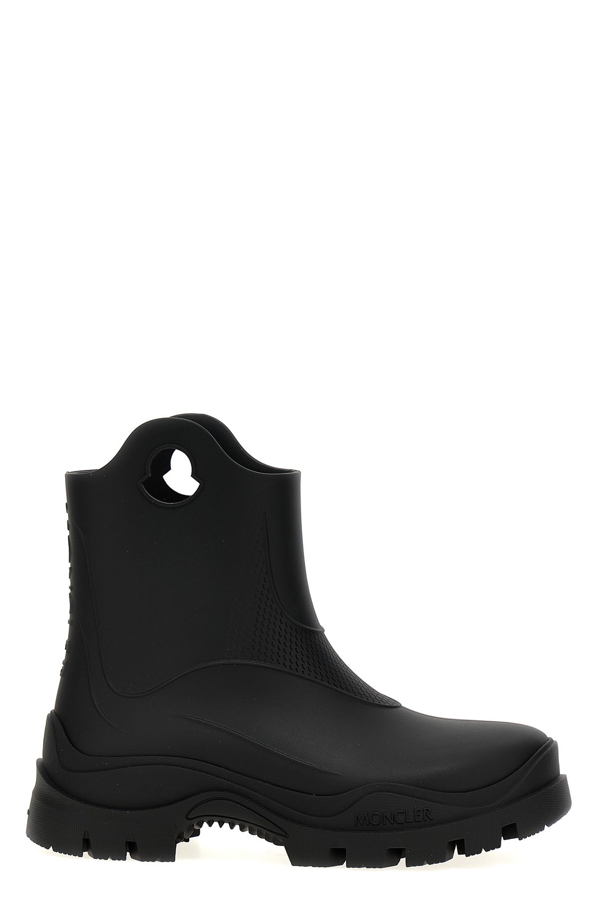 Shop Moncler 'misty' Ankle Boots