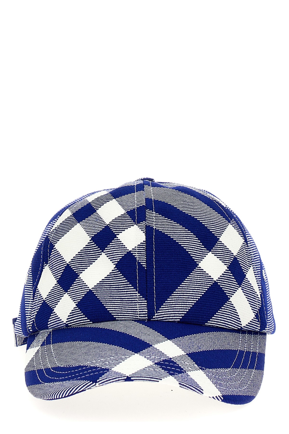 Burberry Baseball Cap With Tartan Pattern Unisex