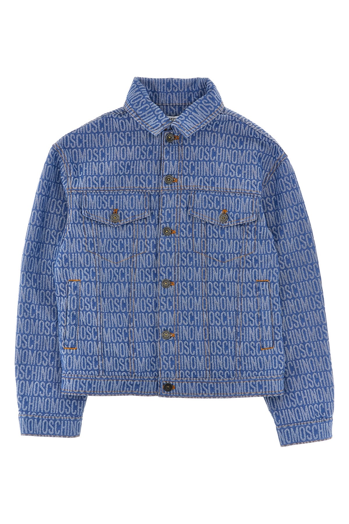 'Logo' Denim Jacket - Size 10