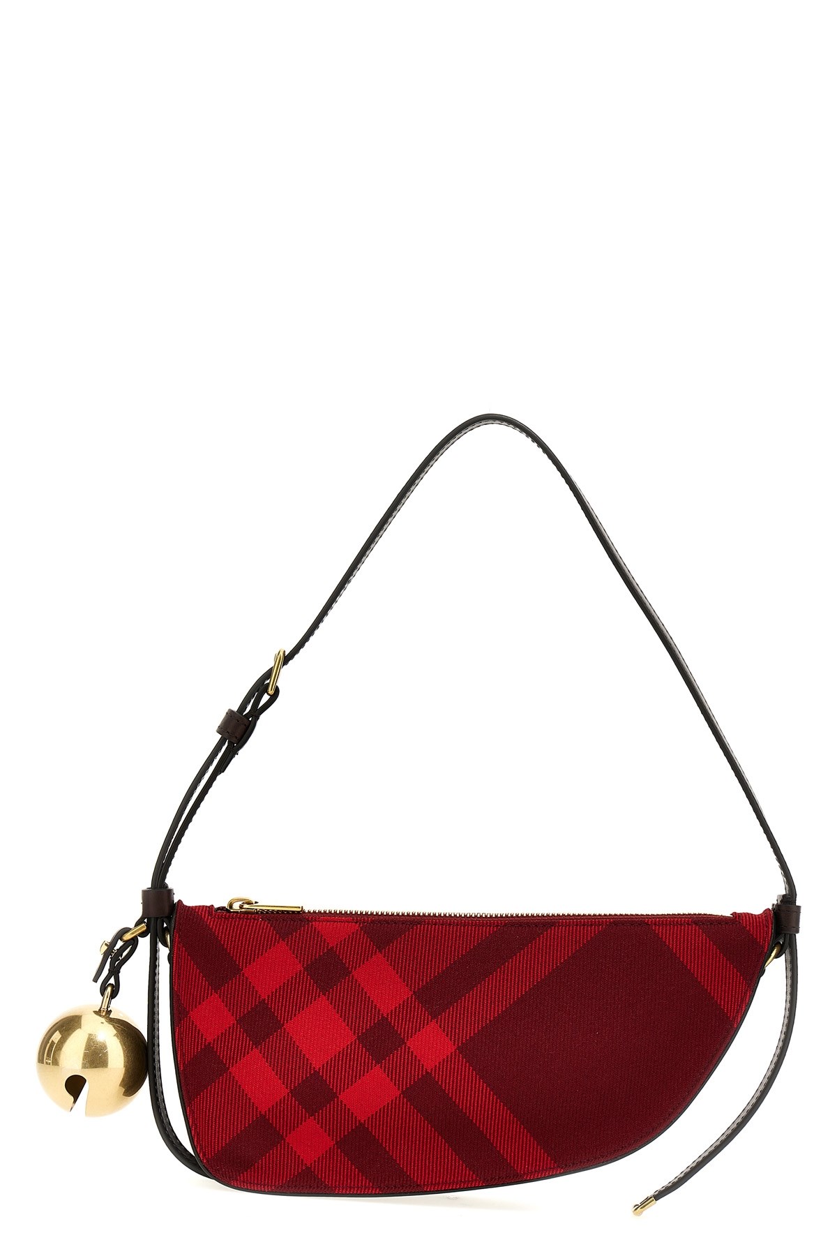 Burberry Mini Shield Check-pattern Shoulder Bag