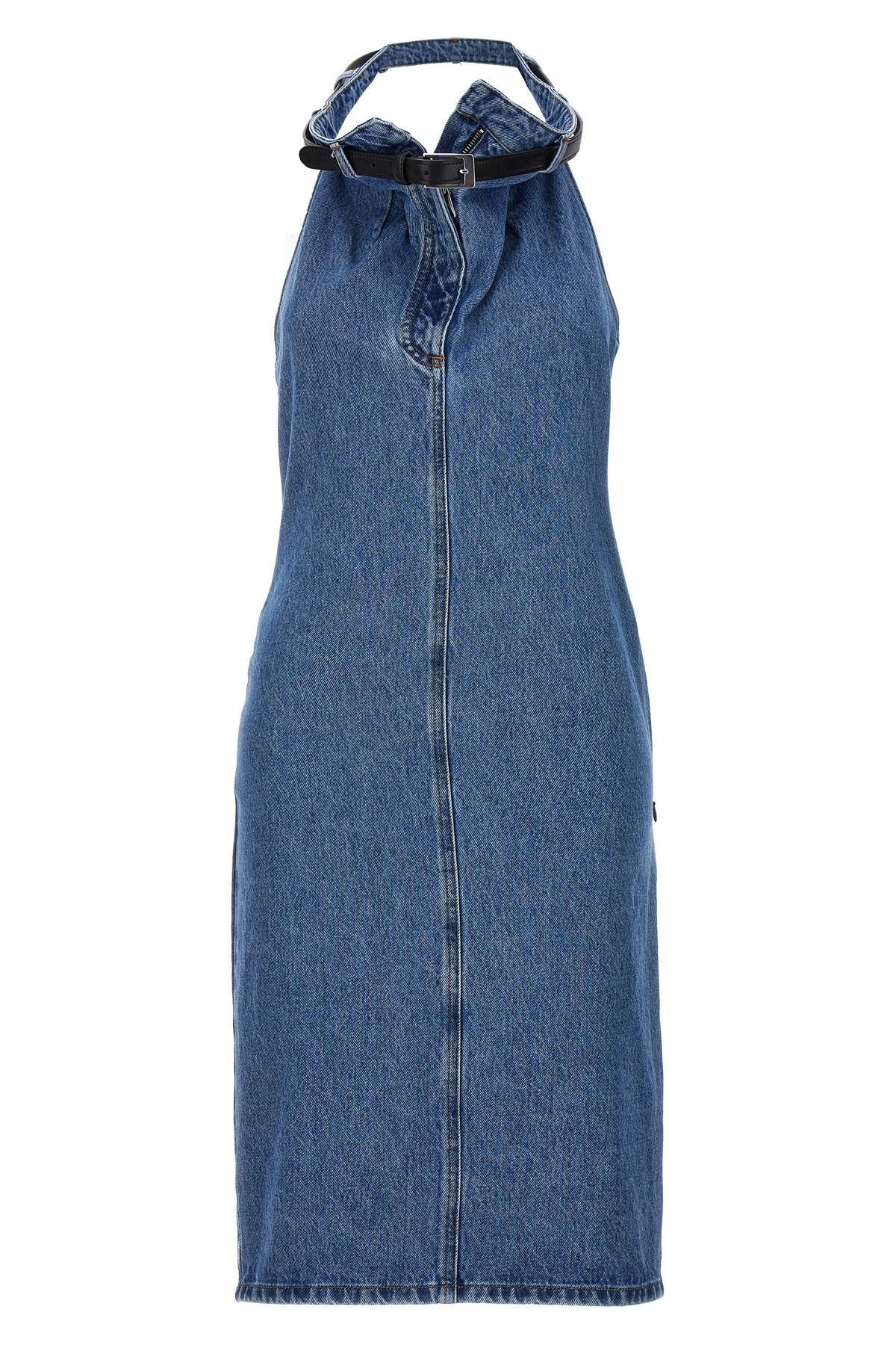 'Belt Halter Neck' Dress - Size 36 FR