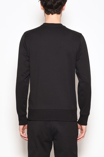 Crew-neck logo printed sweatshirt