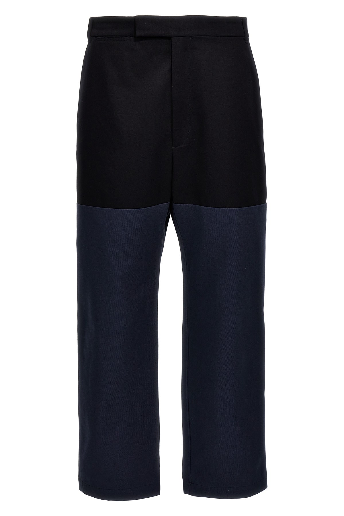 Thom Browne Unconstructed Combo Straight-leg Trousers