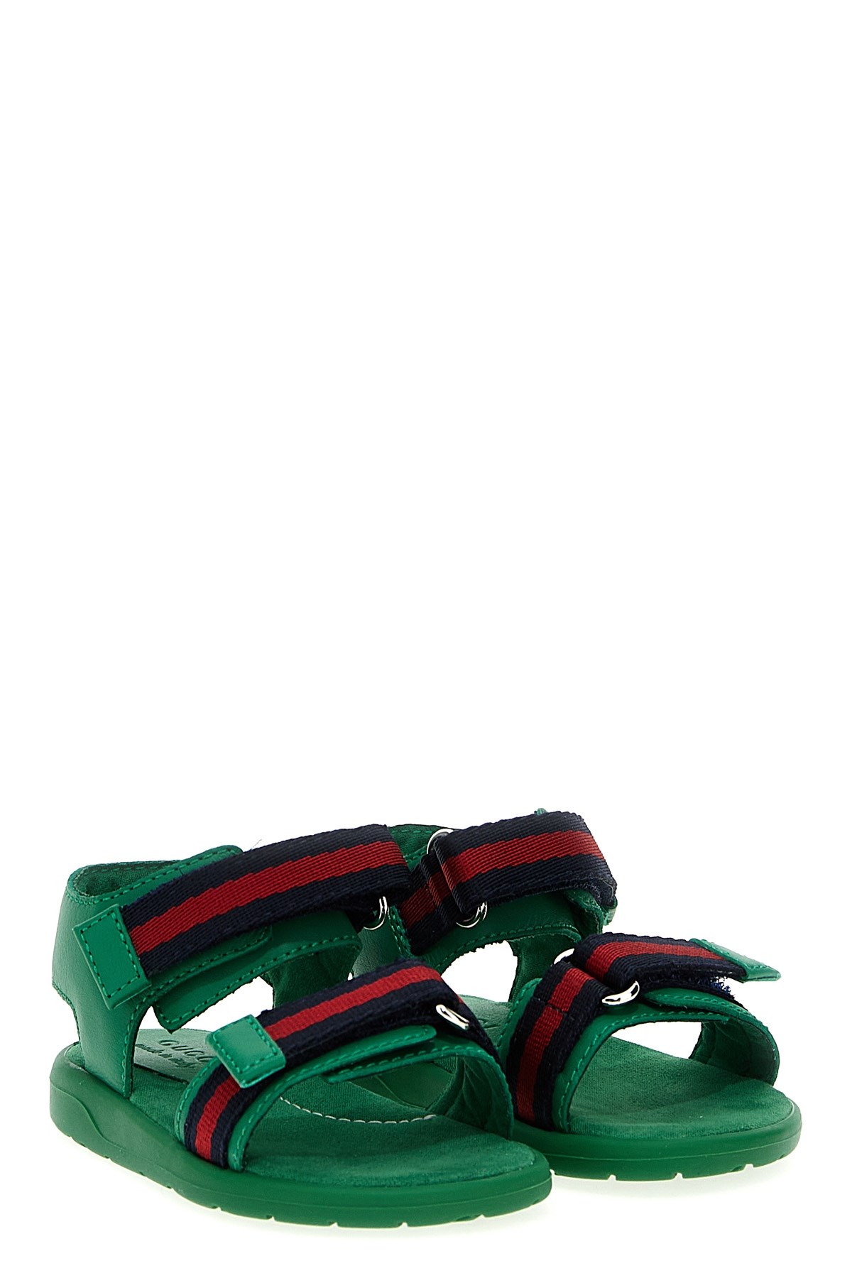 Gucci Web Ribbon Sandals