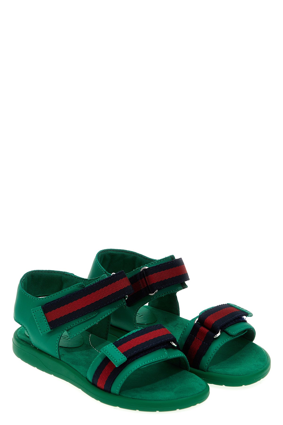 Gucci Web Ribbon Sandals