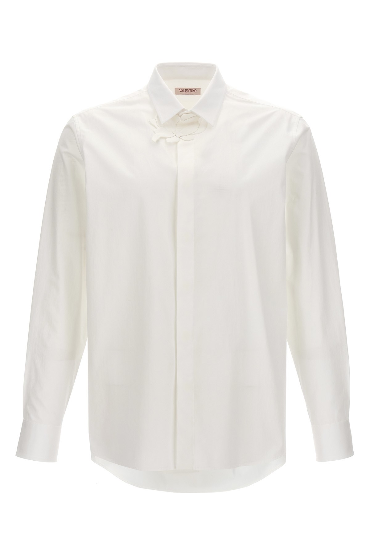 Valentino Shirt With Flower Patch - Size 39 cm