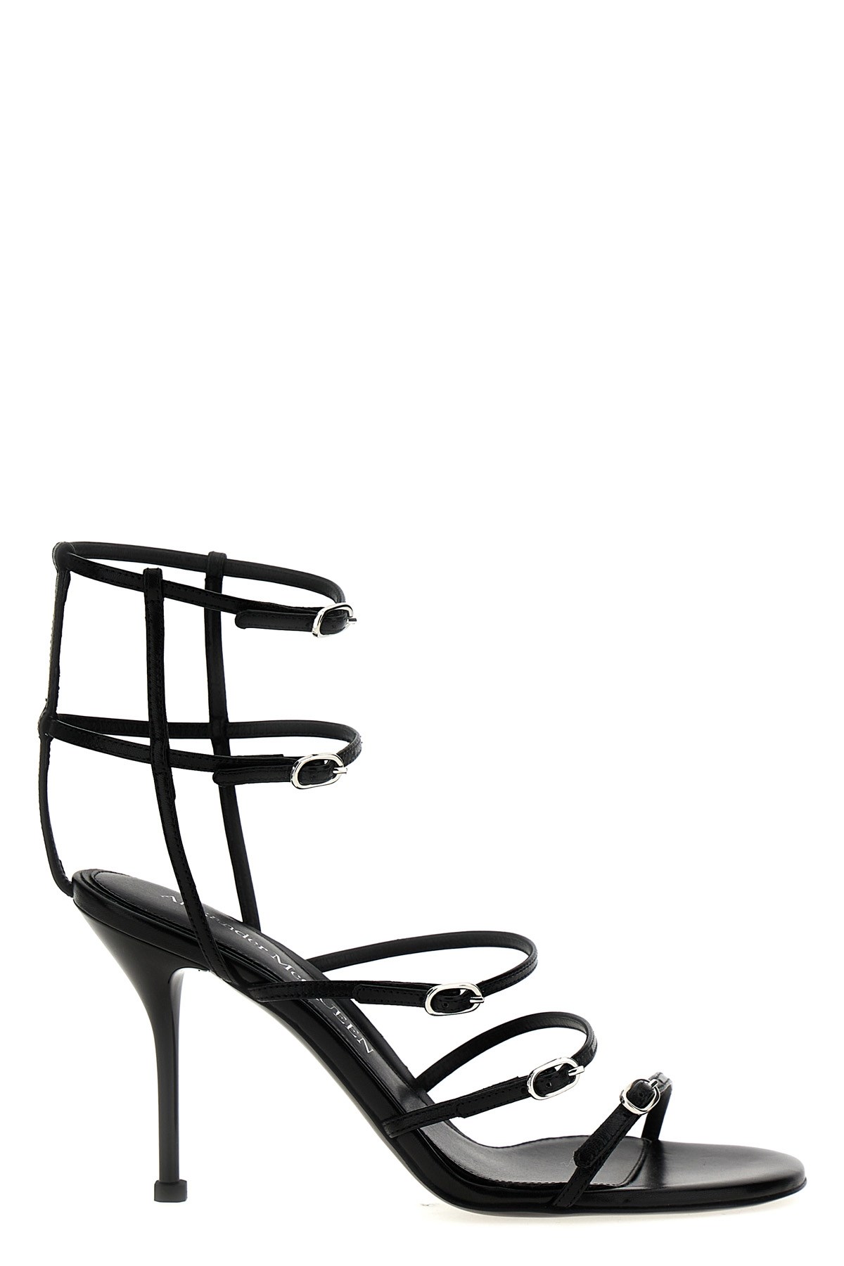 Alexander Mcqueen Strap Leather Sandals