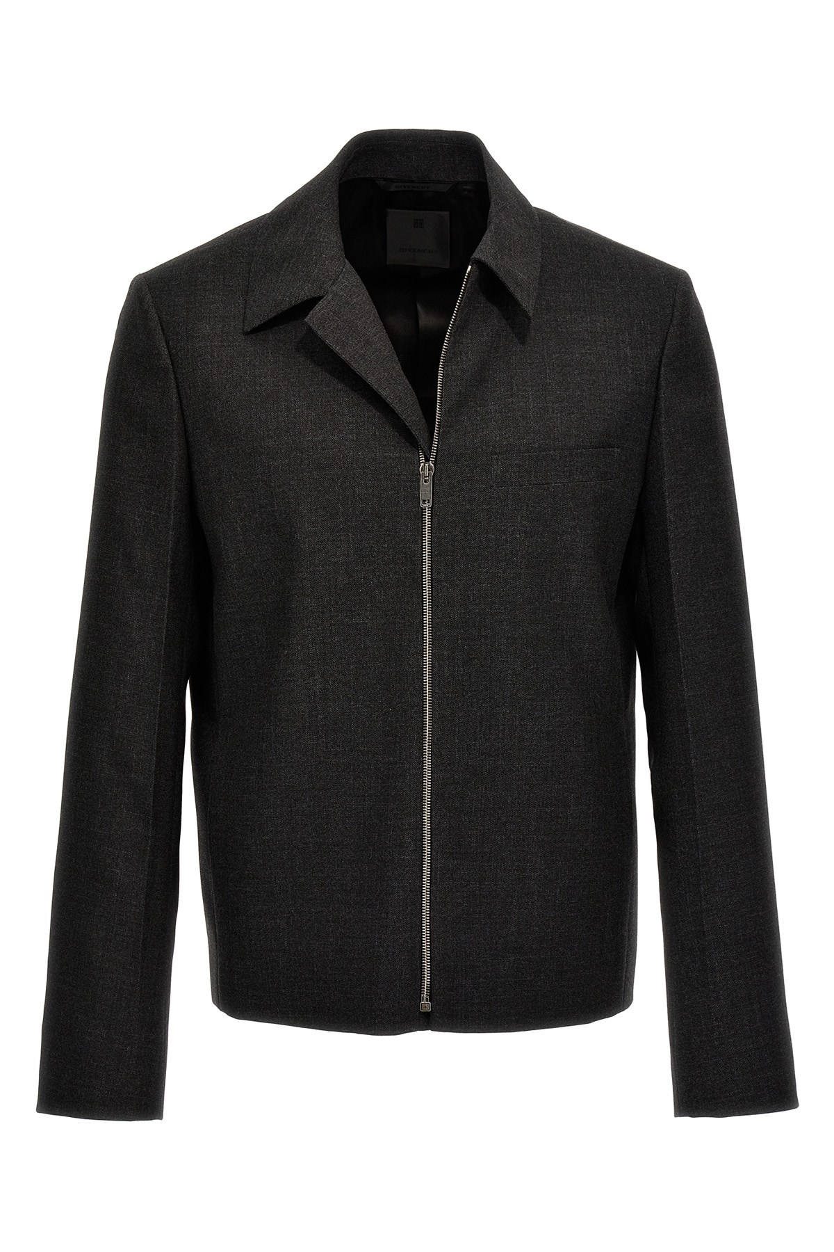 Givenchy Structured Blouson Casual Jackets And Parka Gray