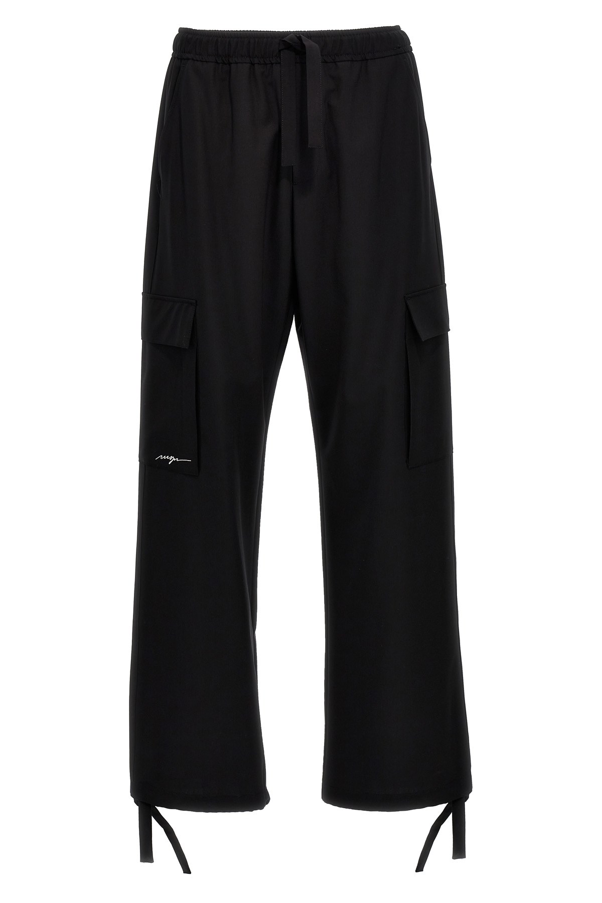 Msgm Cargo Trousers Functional Adjustable Hem
