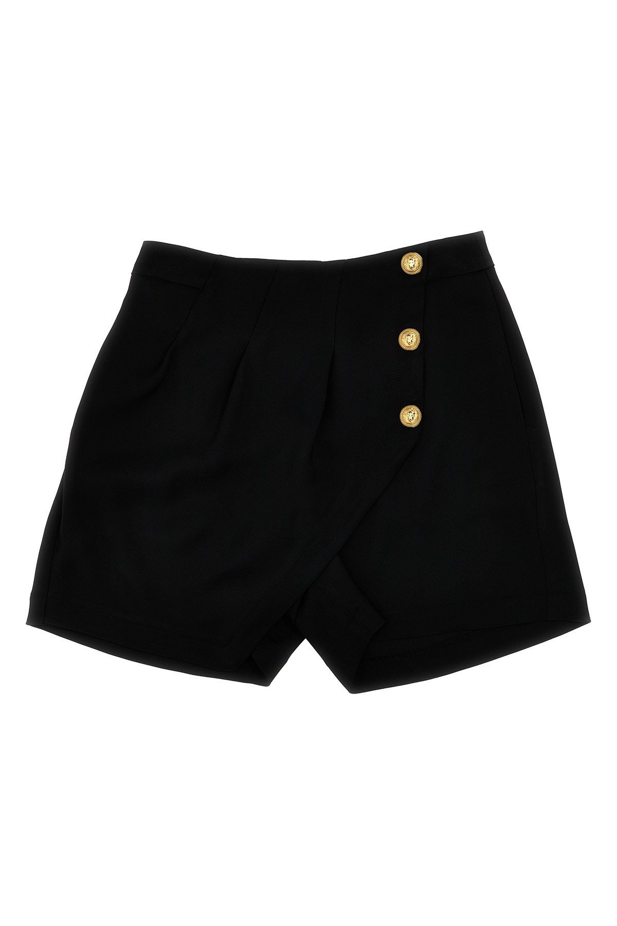 Balmain Kids Logo Buttons Shorts