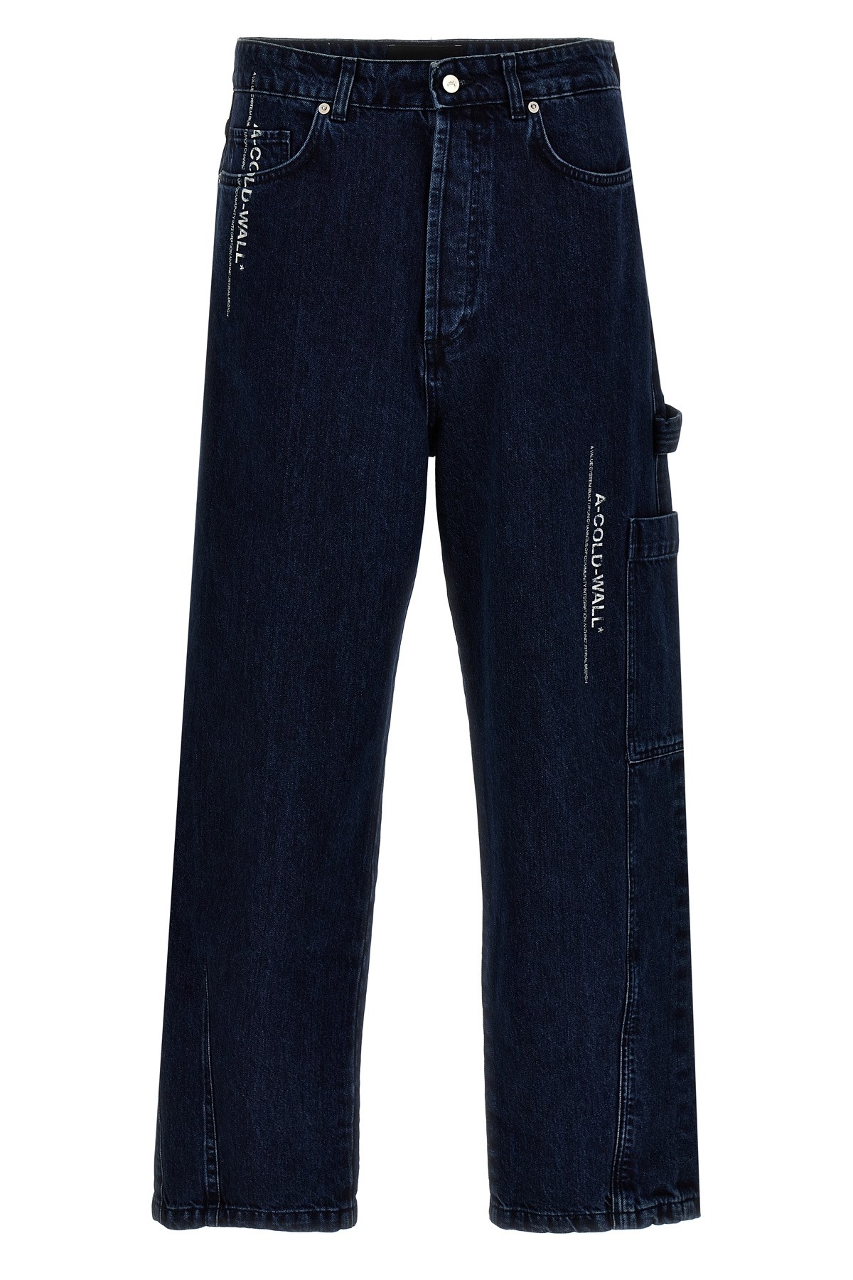 A-cold-wall* Discourse Jeans Blue In Blue