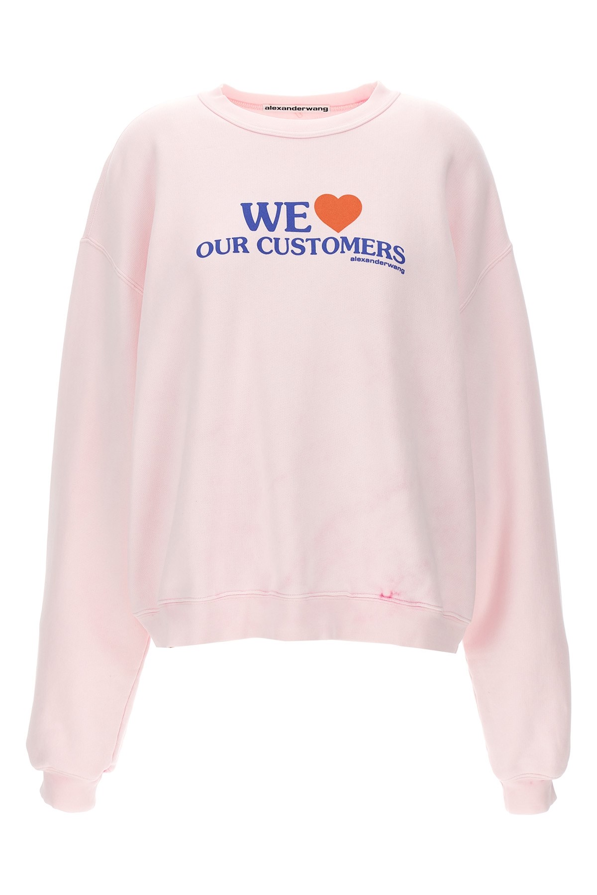 Alexander Wang 'we Love Our Customers' Sweatshirt
